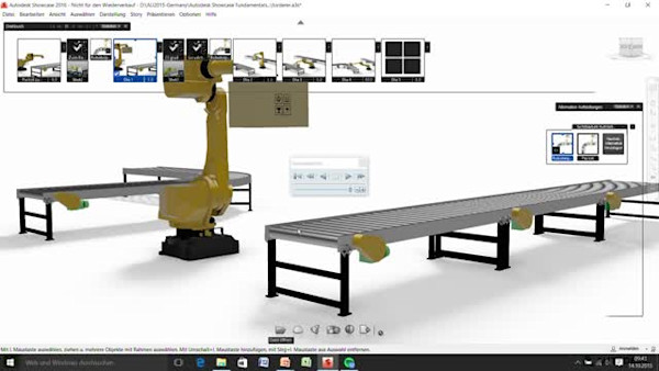 Showcase 2016: Szene, Licht, Action - Prozesssimulation, so geht das!
