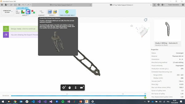 Learn Generative Design in Fusion 360 directly from the development team