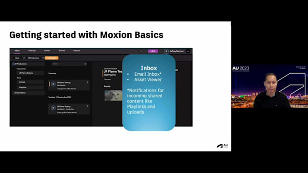 Flame on the Cloud: Cloud-Based Collaborative Workflow with Moxion