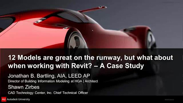 Twelve Models Are Great on the Runway, but What About When You Work with Autodesk® Revit®?