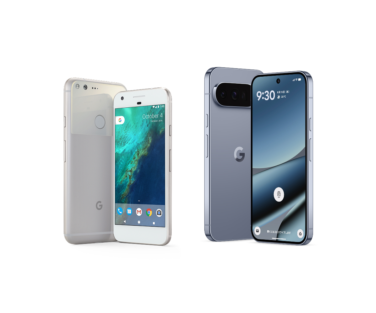 Google Pixel スマホの歴史を、Google XL から最新のGoogle Pixel 10 