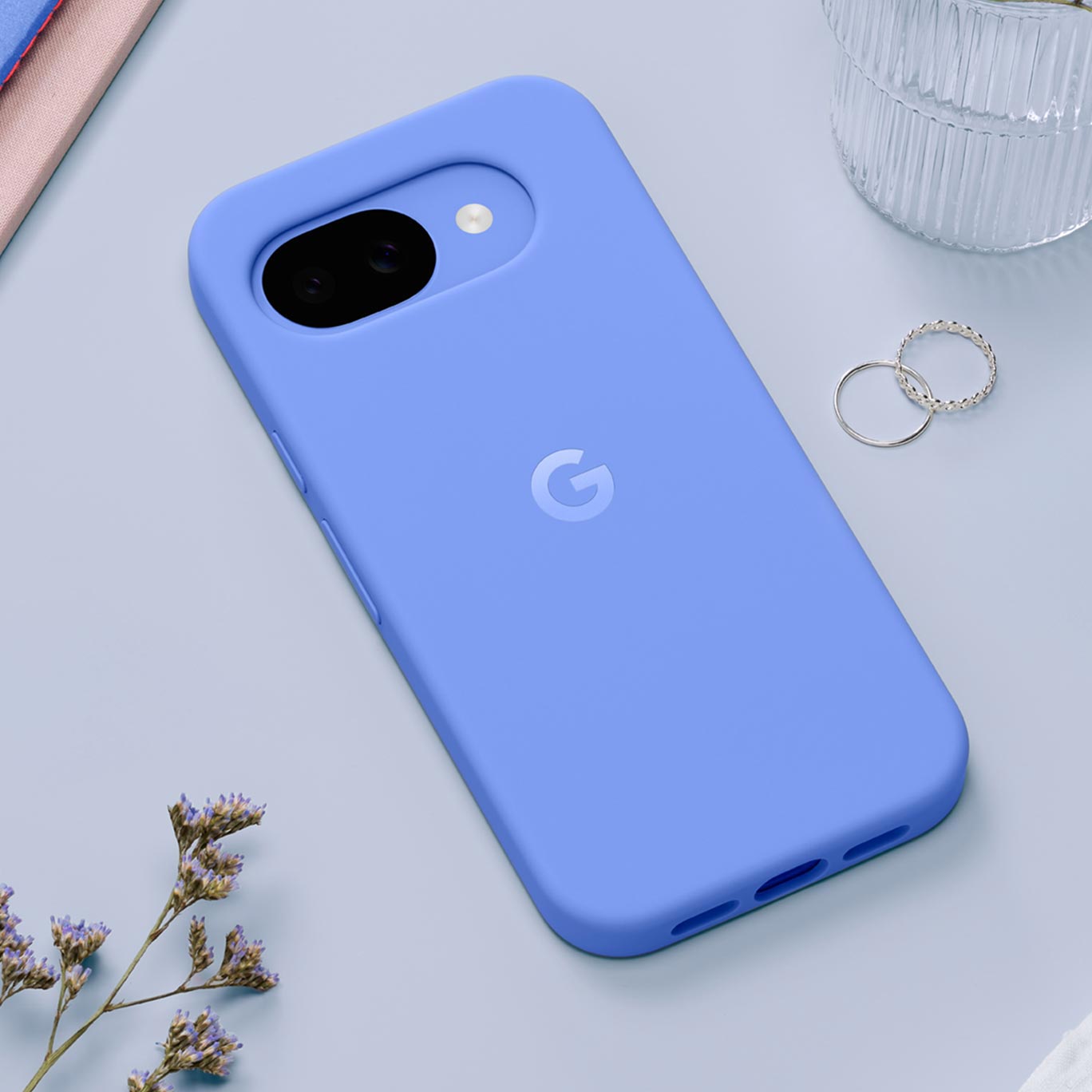 Pixel 10a with Lavender Pixelsnap Case