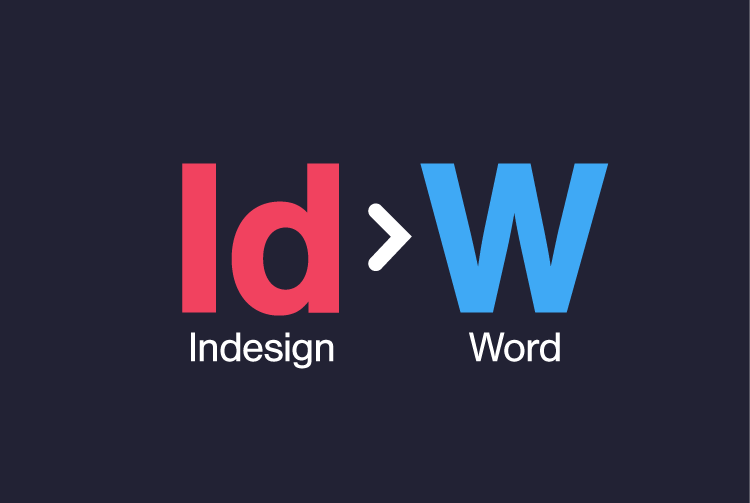 Indesign to Word Capa