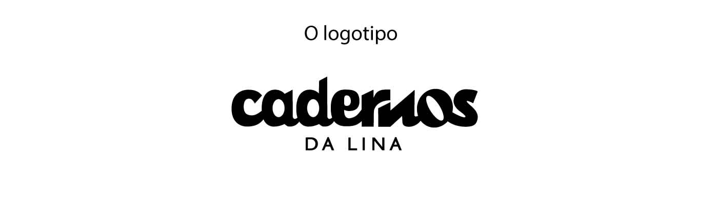 Projeto de Identidade Visual Cadernos da Lina