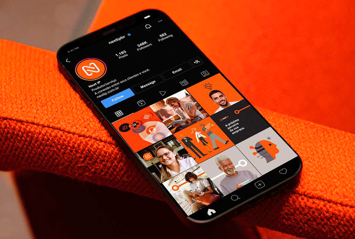 Projeto de Identidade Visual e Redesign Next Ip