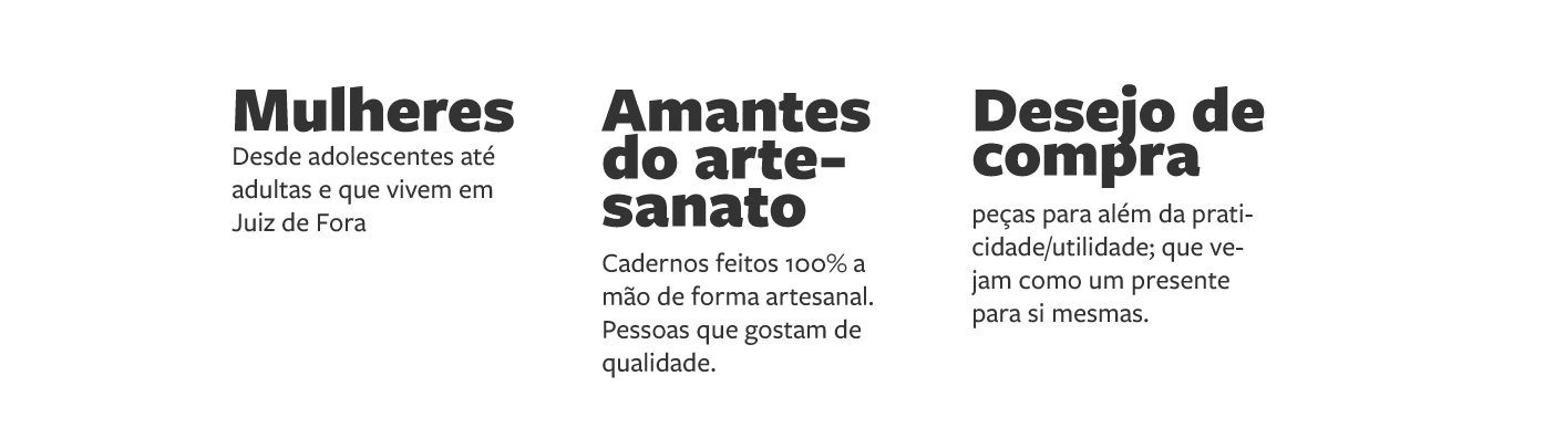 Projeto de Identidade Visual Cadernos da Lina