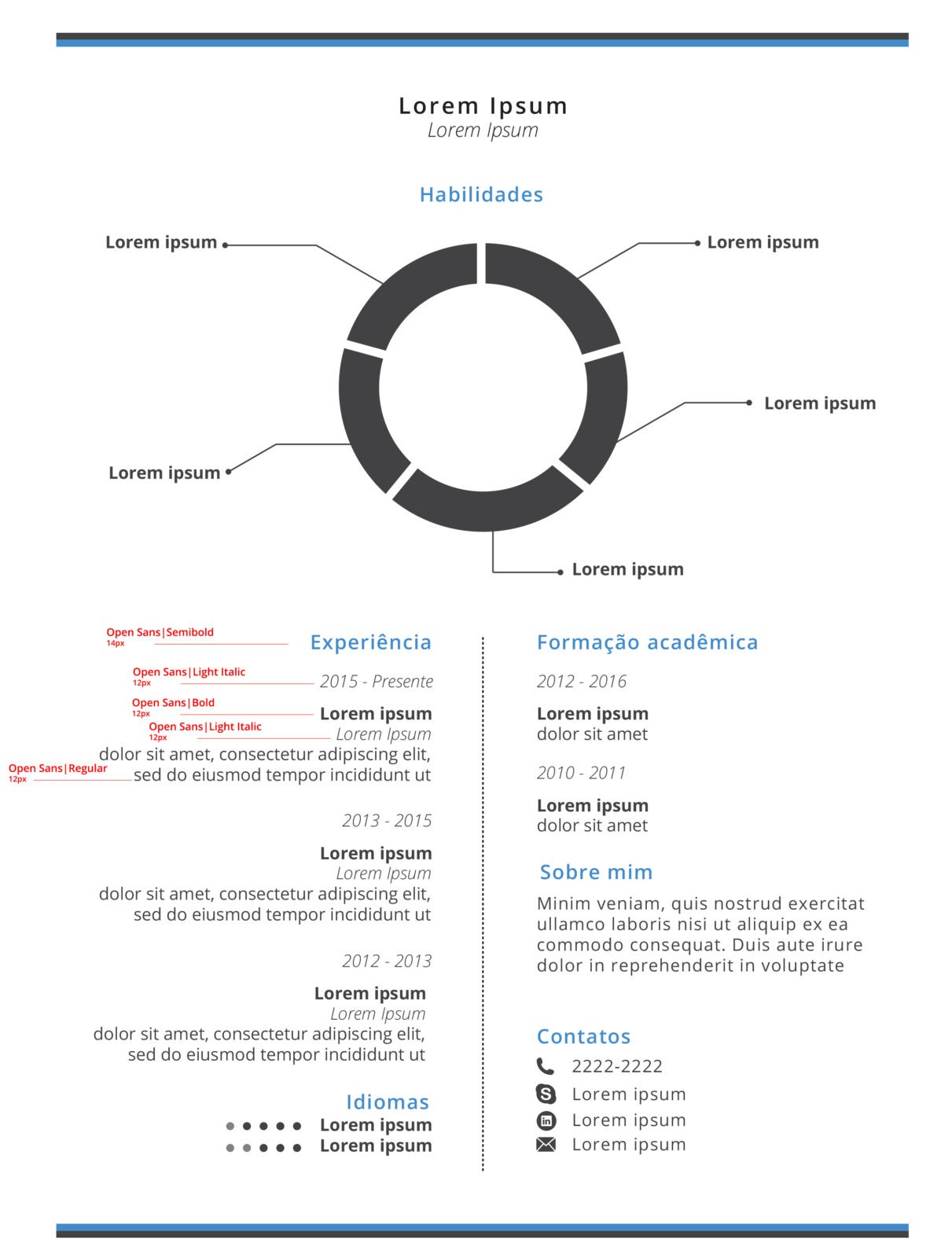 Modelo de currículo 1