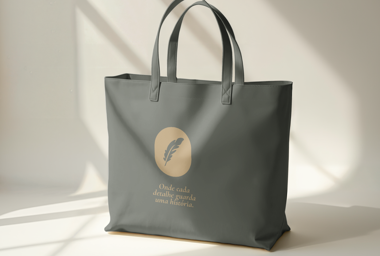 Projeto de Identidade Visual | Está escrito