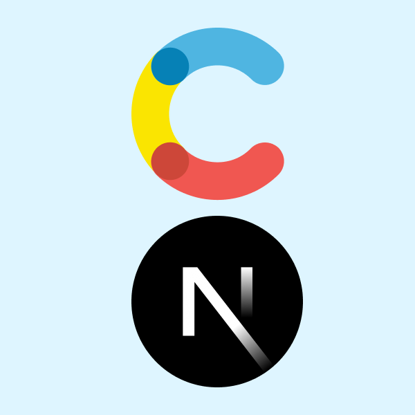 Contentful and Next.js logos