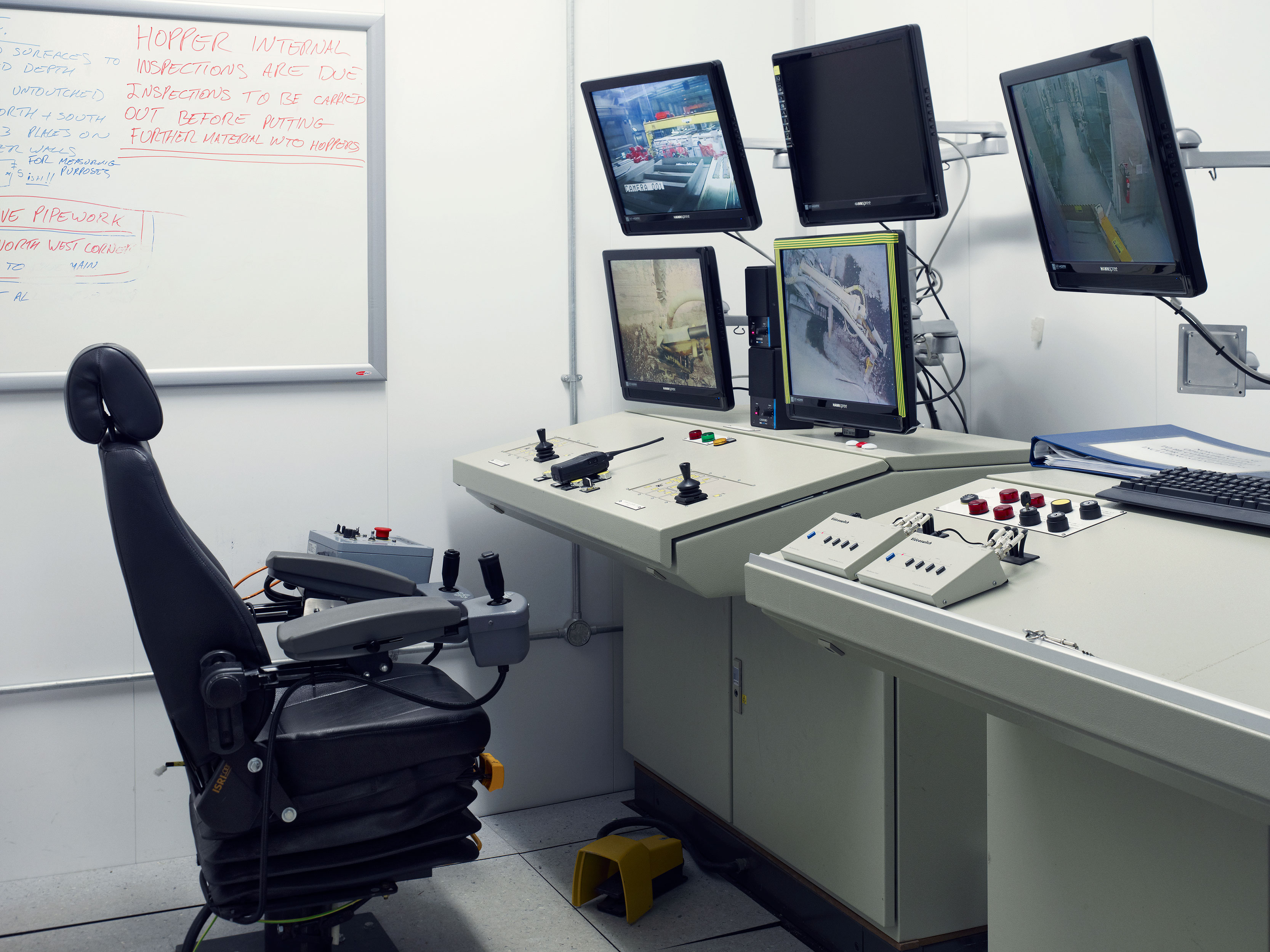 Remote extraction of nuclear waste, Wales.