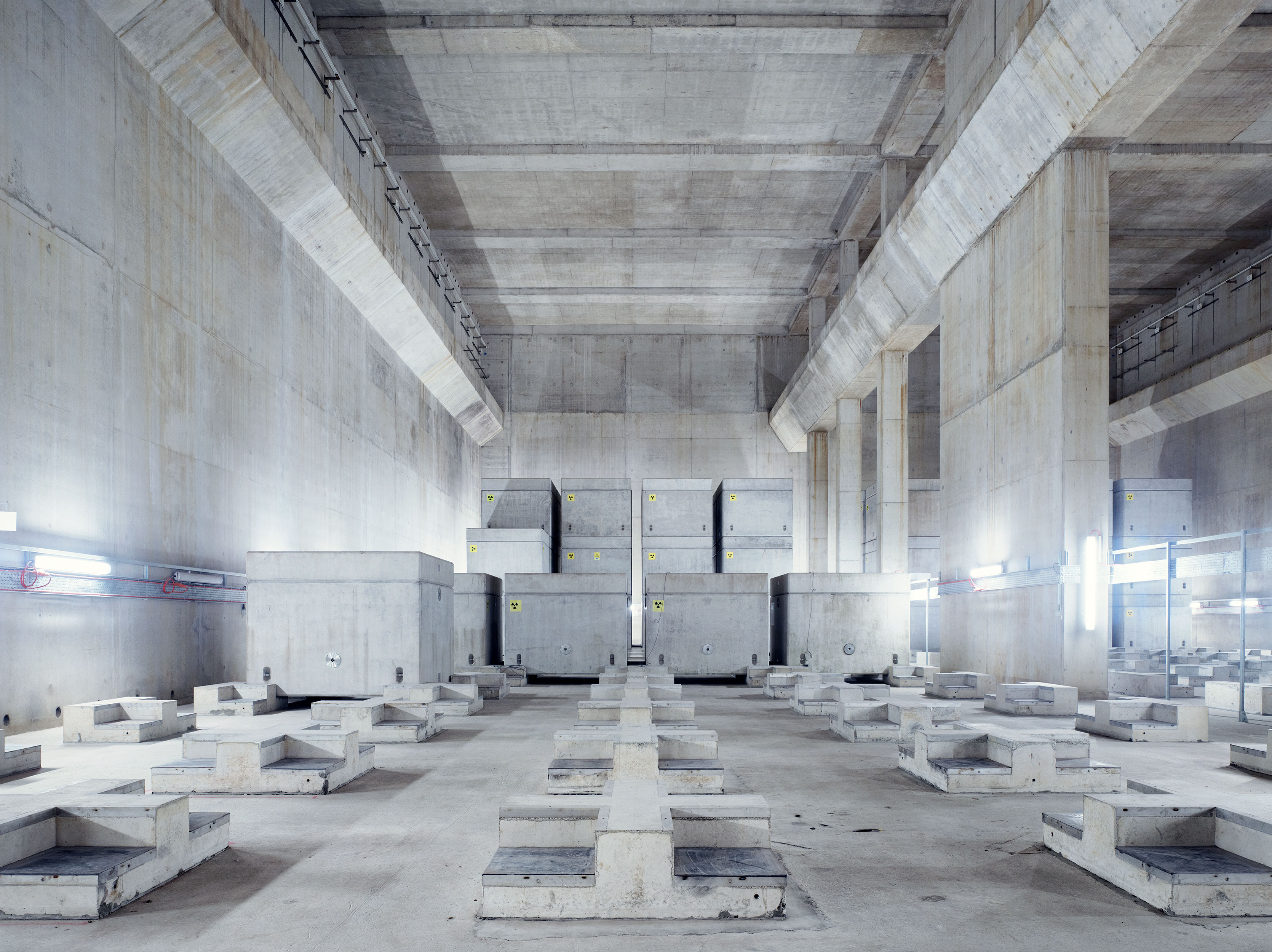 Nuclear waste storage facility, Wales.