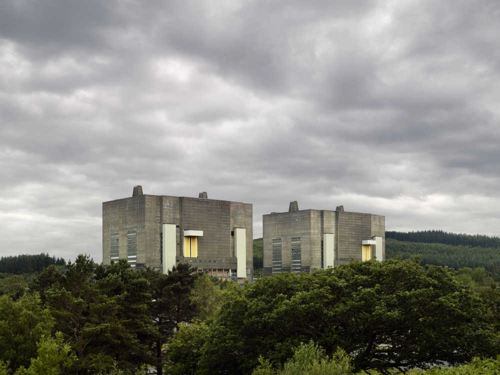 Trawsfynydd nuclear power station (decommissioned), Wales.