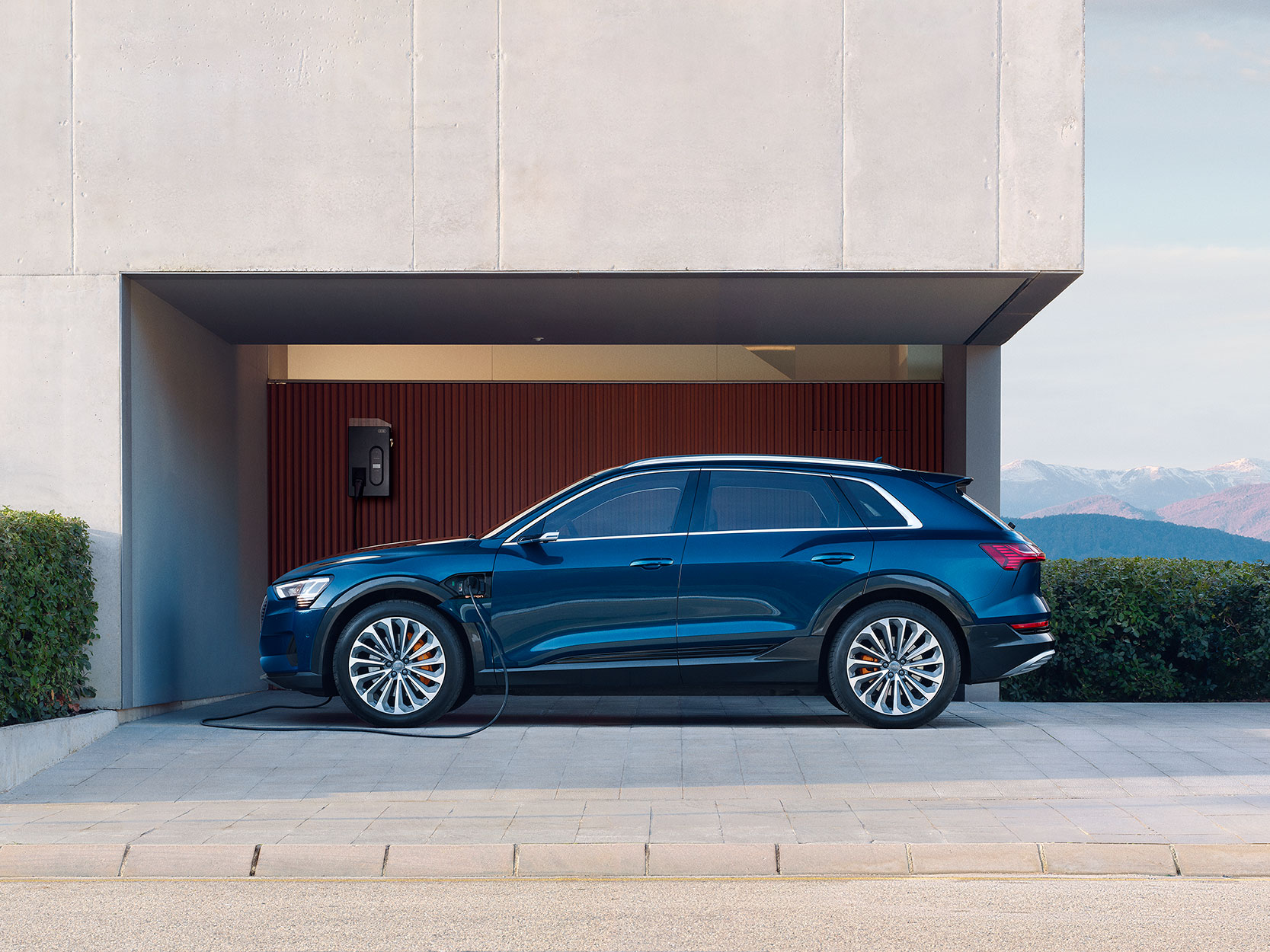 Audi e-tron 'Just one charge away'