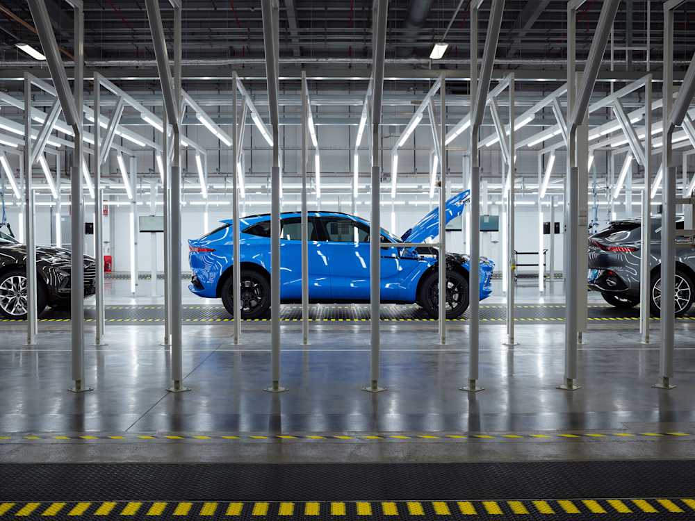 Aston Martin, St Athan, Wales.