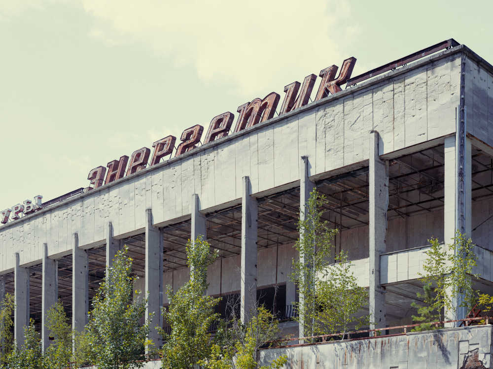 The town of Pripyat neighbouring Chernobyl Nuclear Power Plant, Ukraine.
