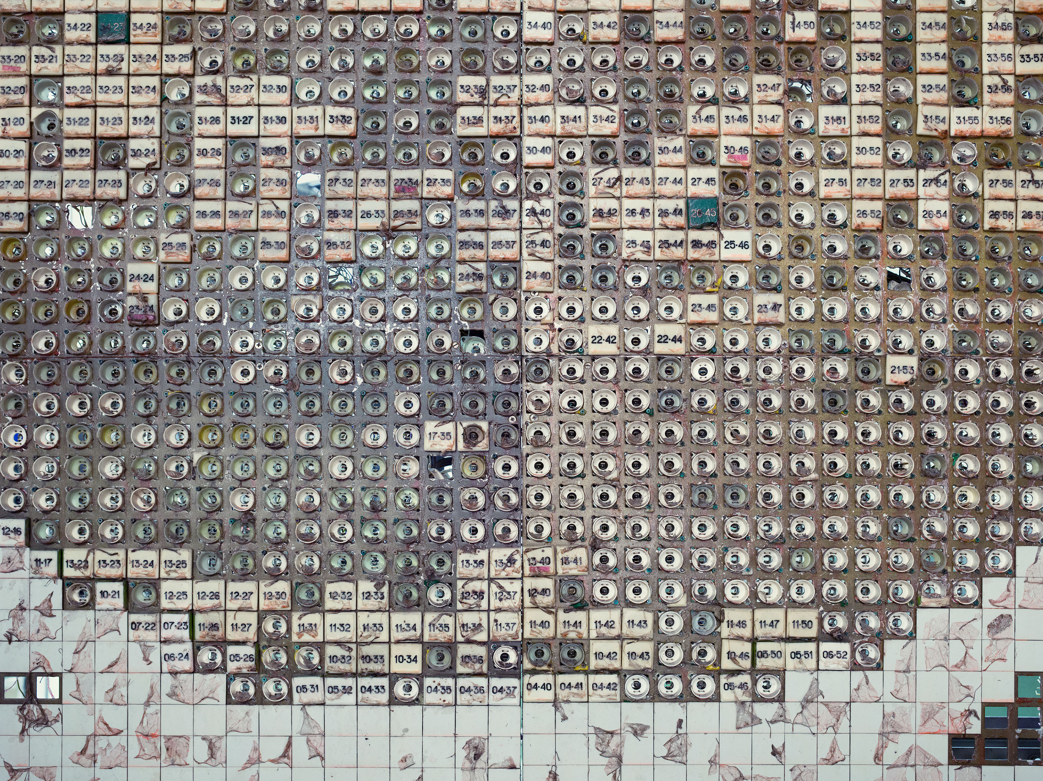Control room for reactor 4, Chernobyl Nuclear Power Plant, Ukraine.