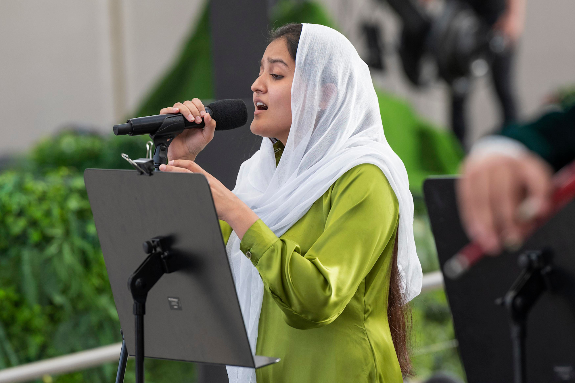 Cultural performance during the Pakistan National Day Ceremony at Al Wasl m67999