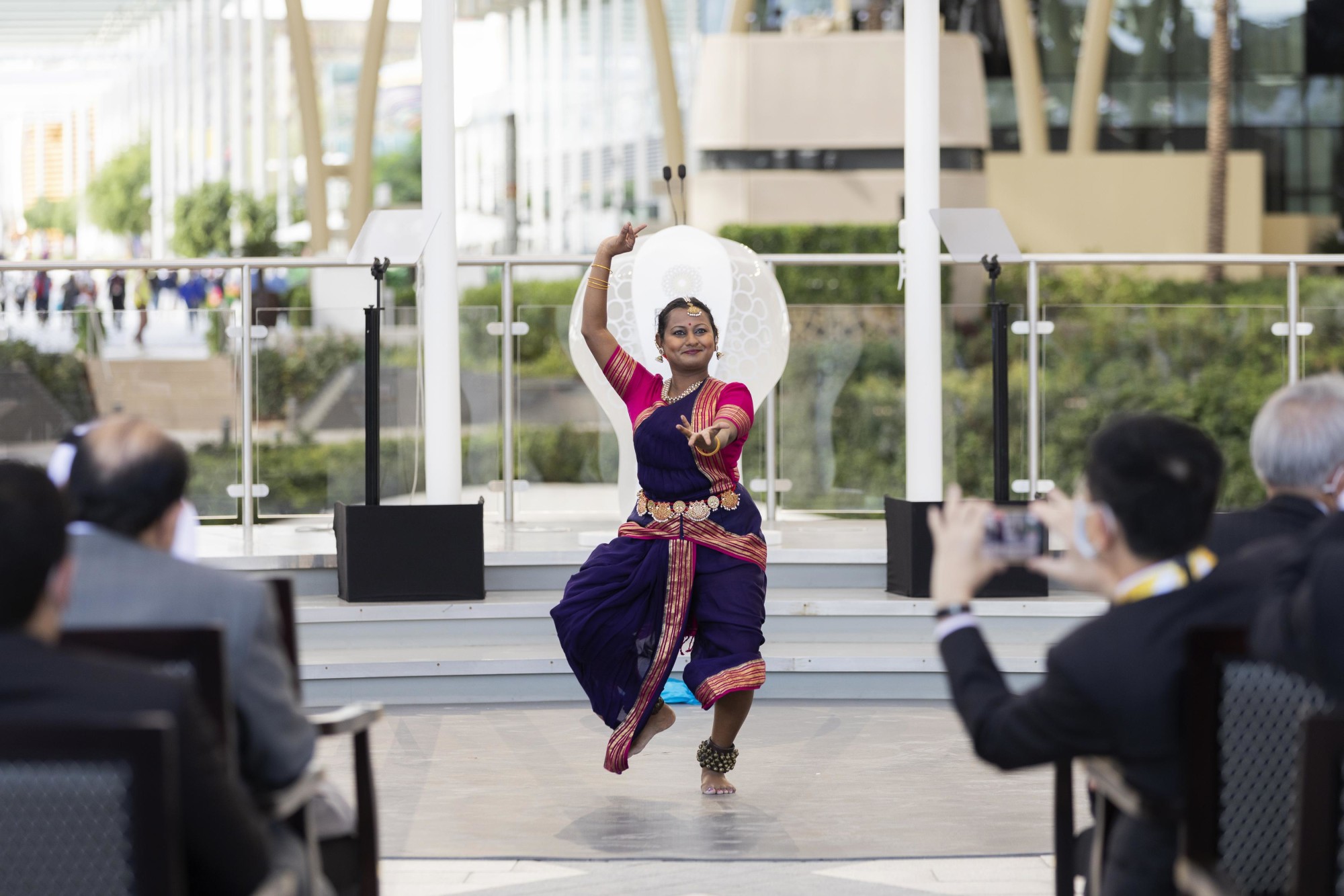 Cultural performance during the Singapore National Day Ceremony at Al Wasl m36107