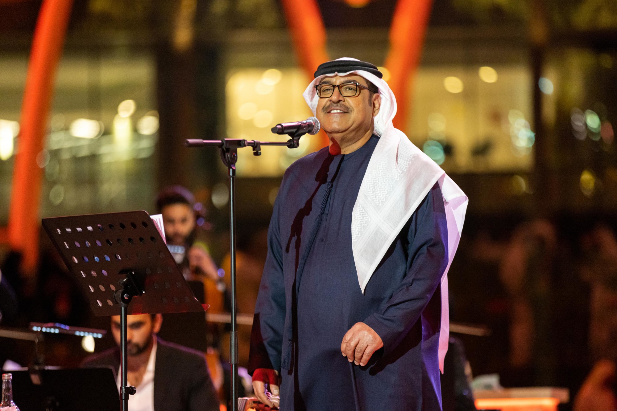 Infinite Nights Mehad Hamad performs on Al Wasl Stage m58618