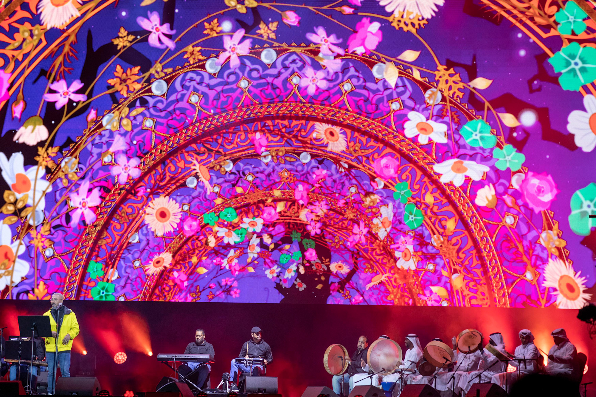 Jassim Mohammed performs at Jubilee Stage m37107