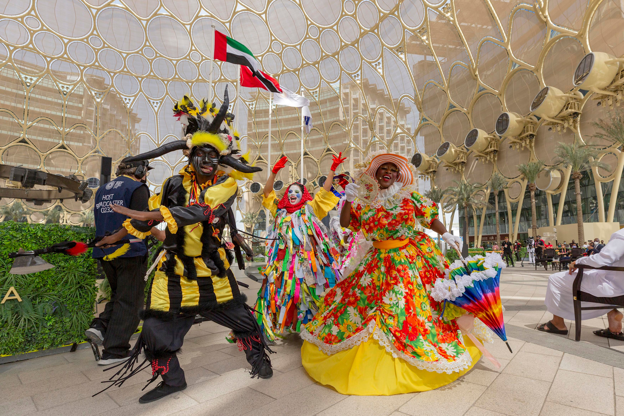 Cultural performance during the Trinidad and Tobago National Day Ceremony at Al Wasl m61461