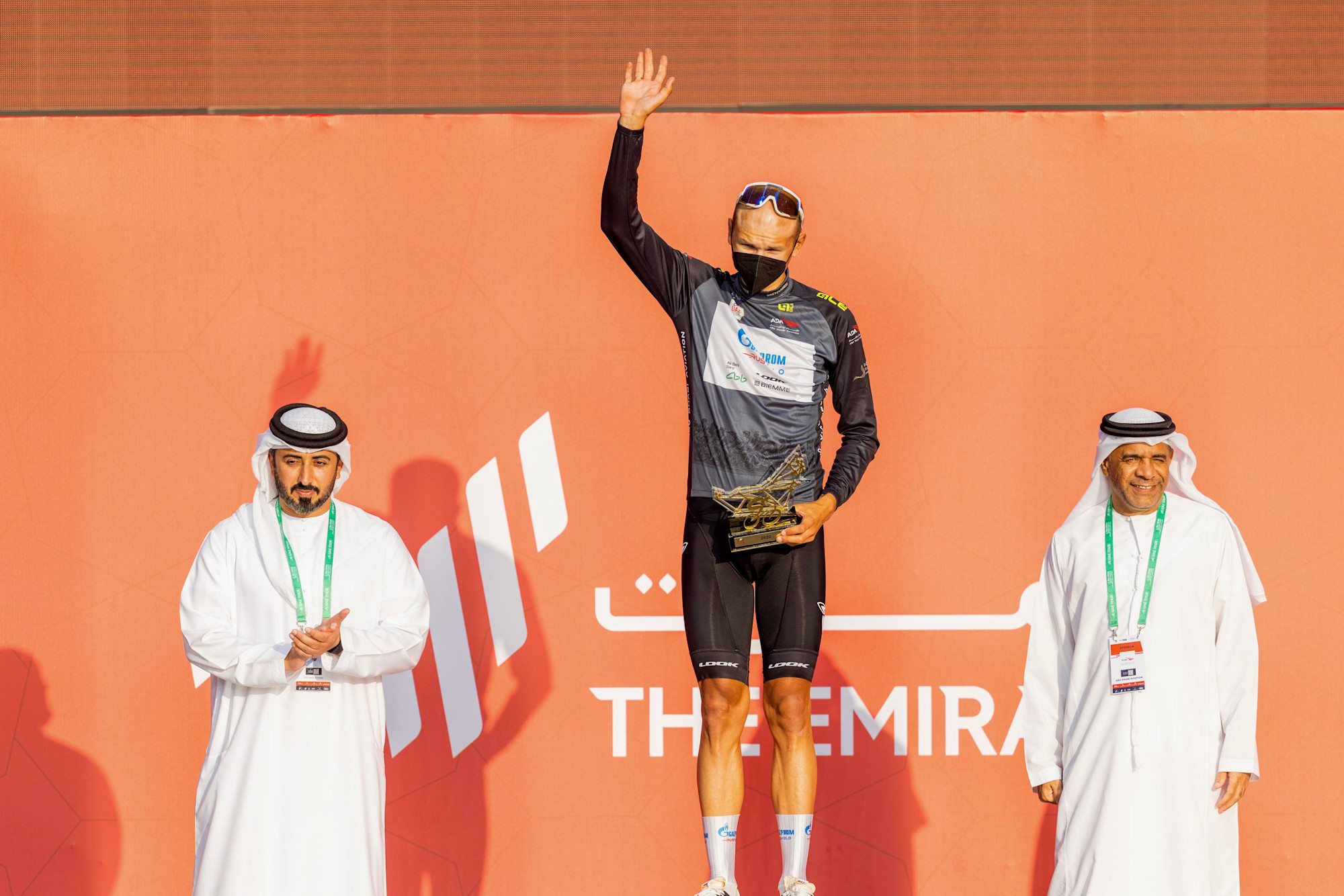 Dmitry Strakhov during the UAE Tour Award ceremony and presentations at Dubai Millennium Amphitheatre m55366