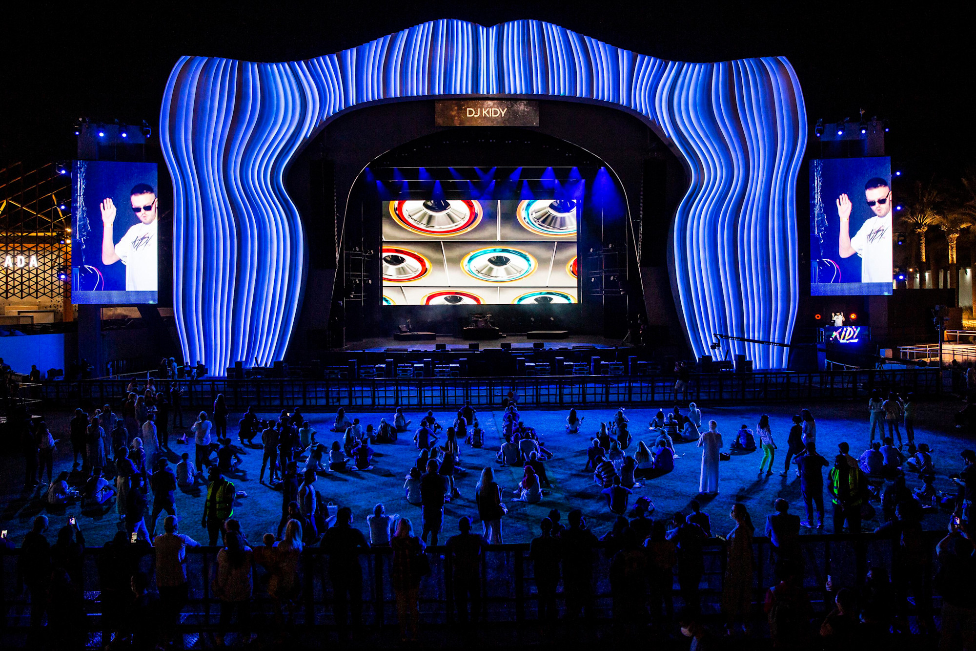 DJ KIDY performs during Moscow Night at Jubilee Stage m16927