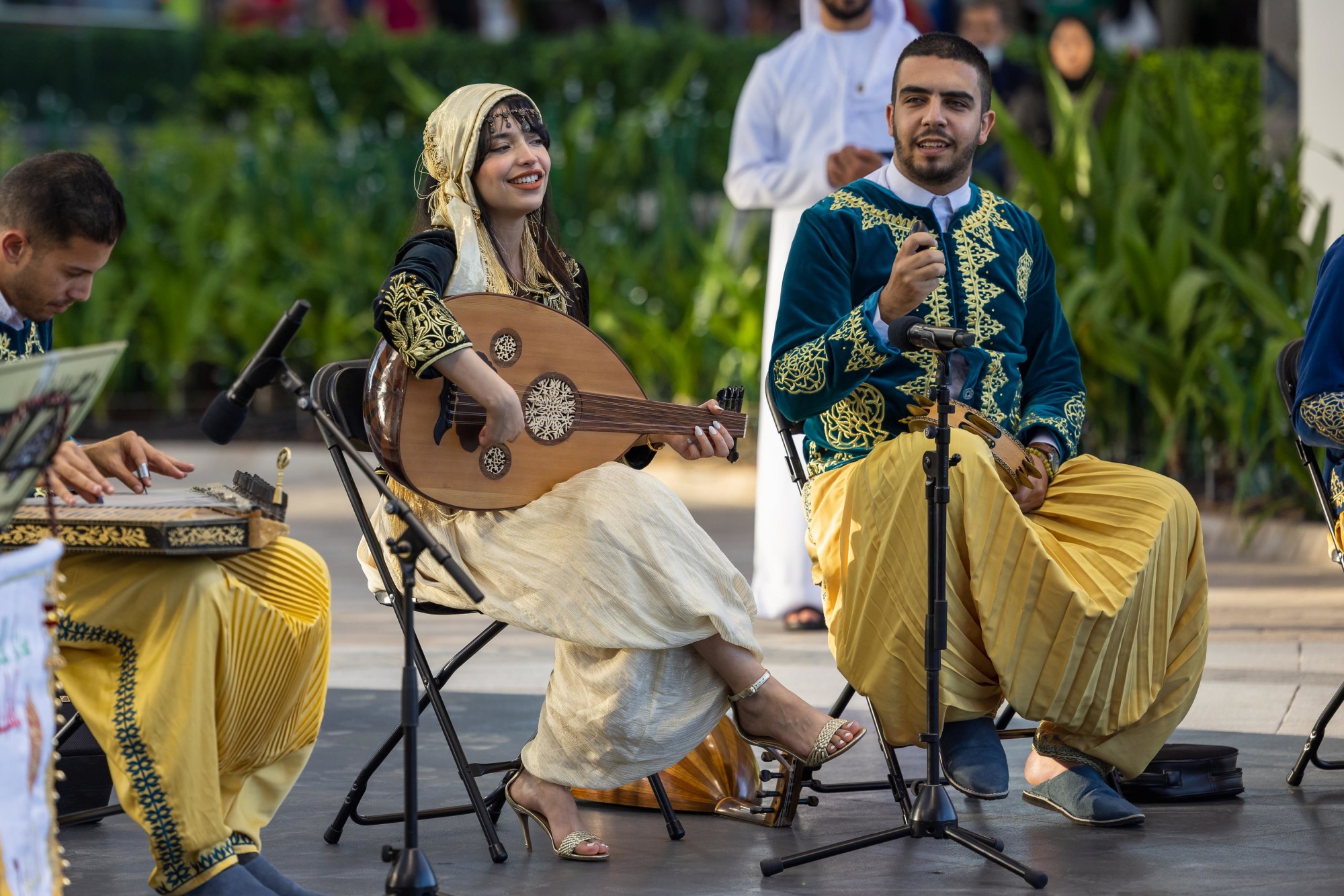 Cultural performance during Algeria National Day Ceremony at Al Wasl Plaza m10457
