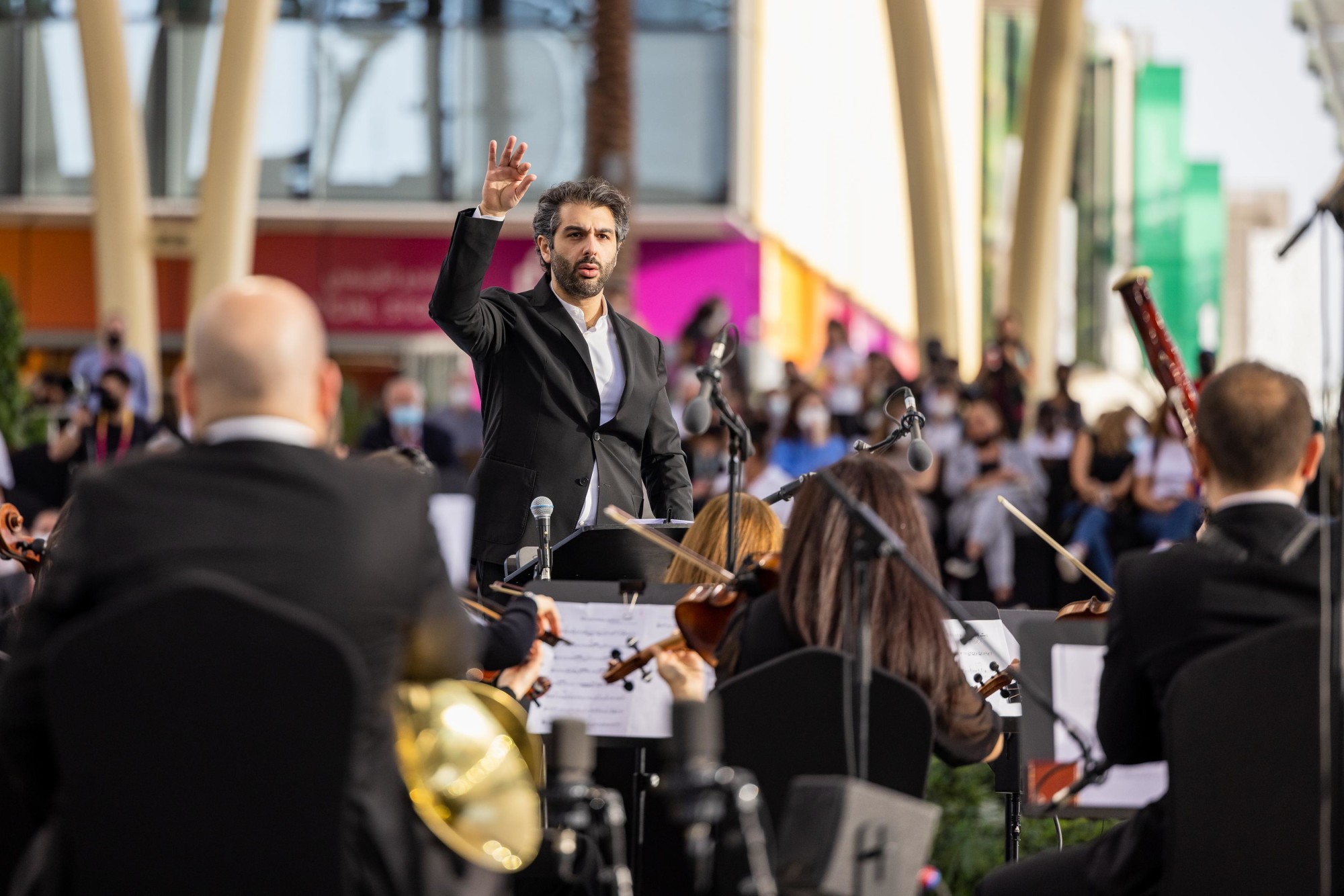 Armenian State Symphony Orchestra perform Khachaturian Jazz at Al Wasl m40454