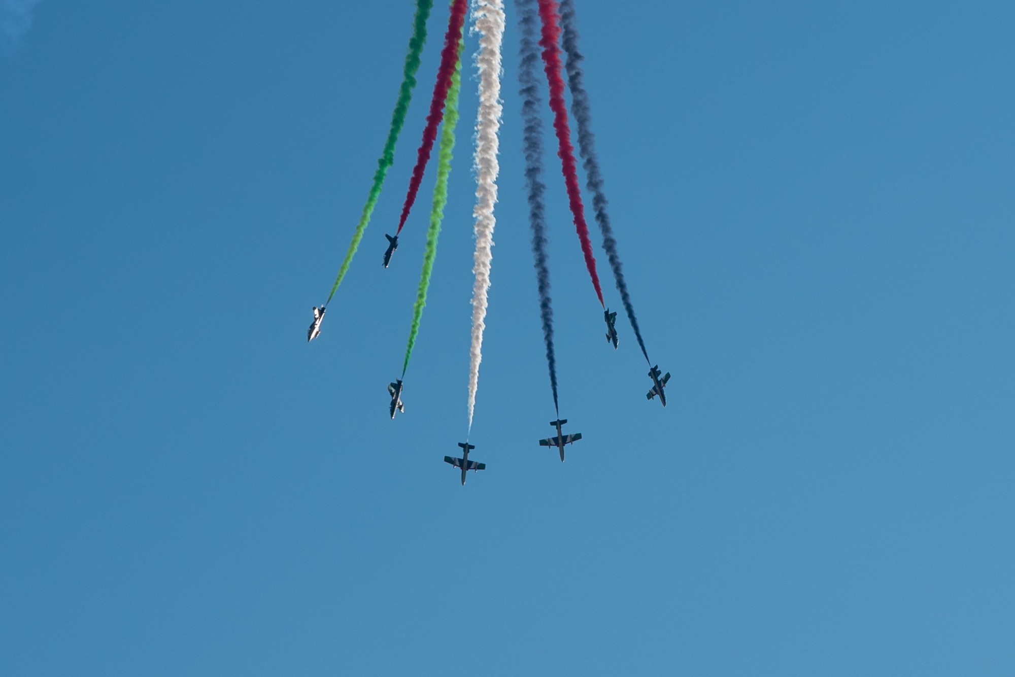 Al Fursan air show during UAE National Day and the Golden Jubilee Celebrations m16014