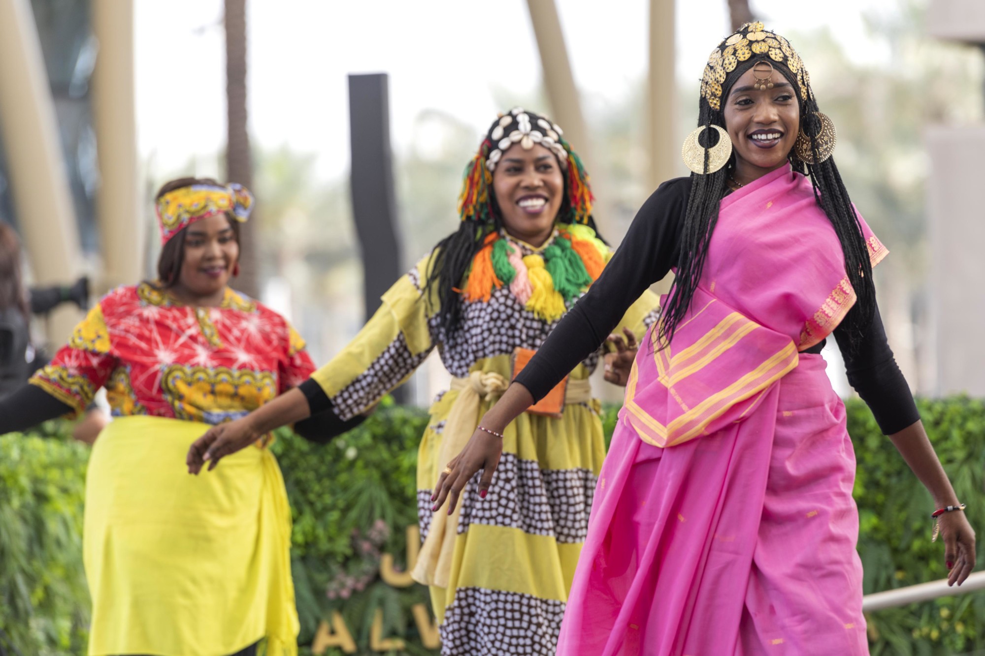 Cultural performance during the Sudan National Day Ceremony at Al Wasl m66740