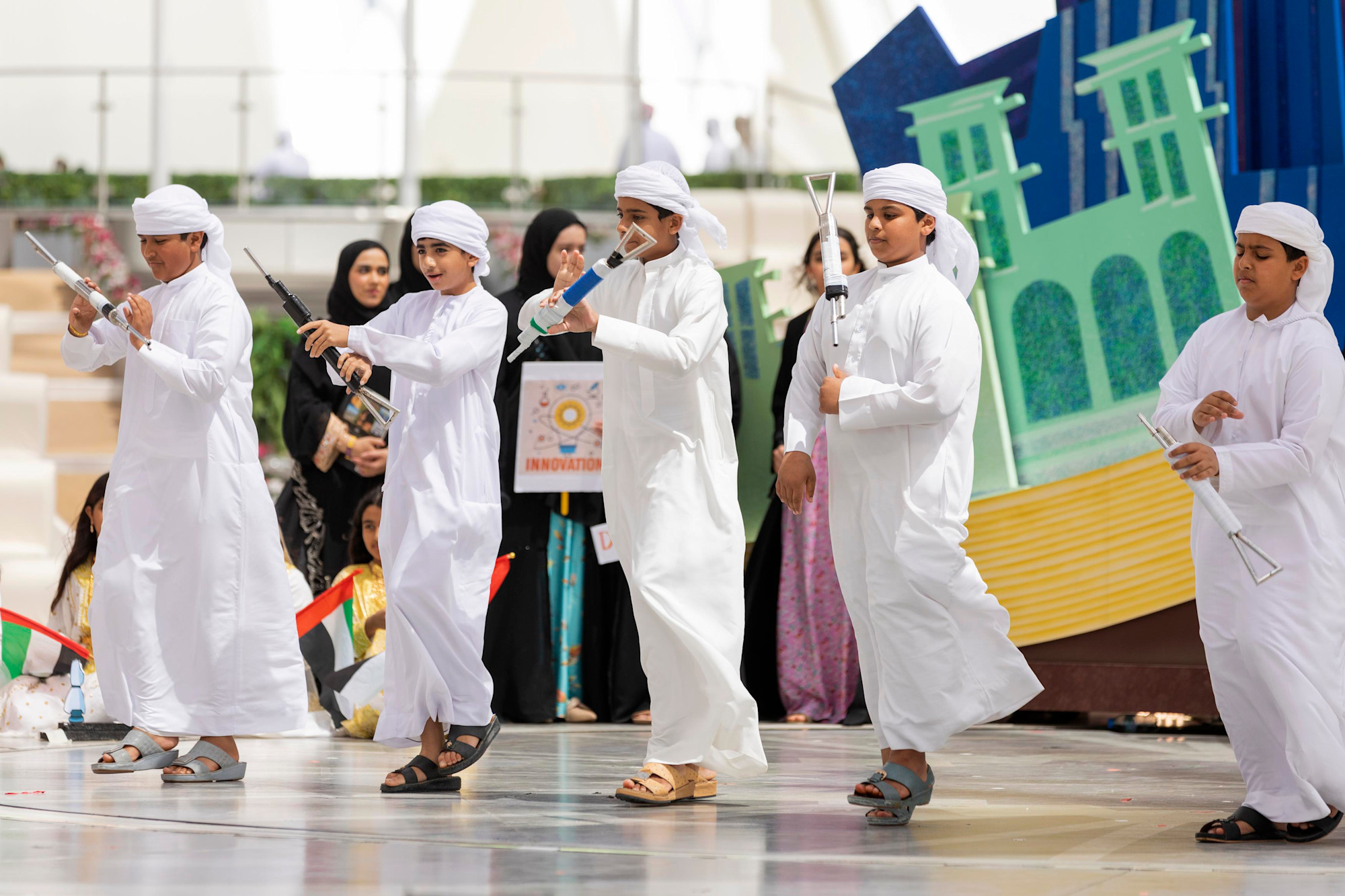 Liwa International School, Abu Dhabi perform during Expo Young Stars at Al Wasl m64423