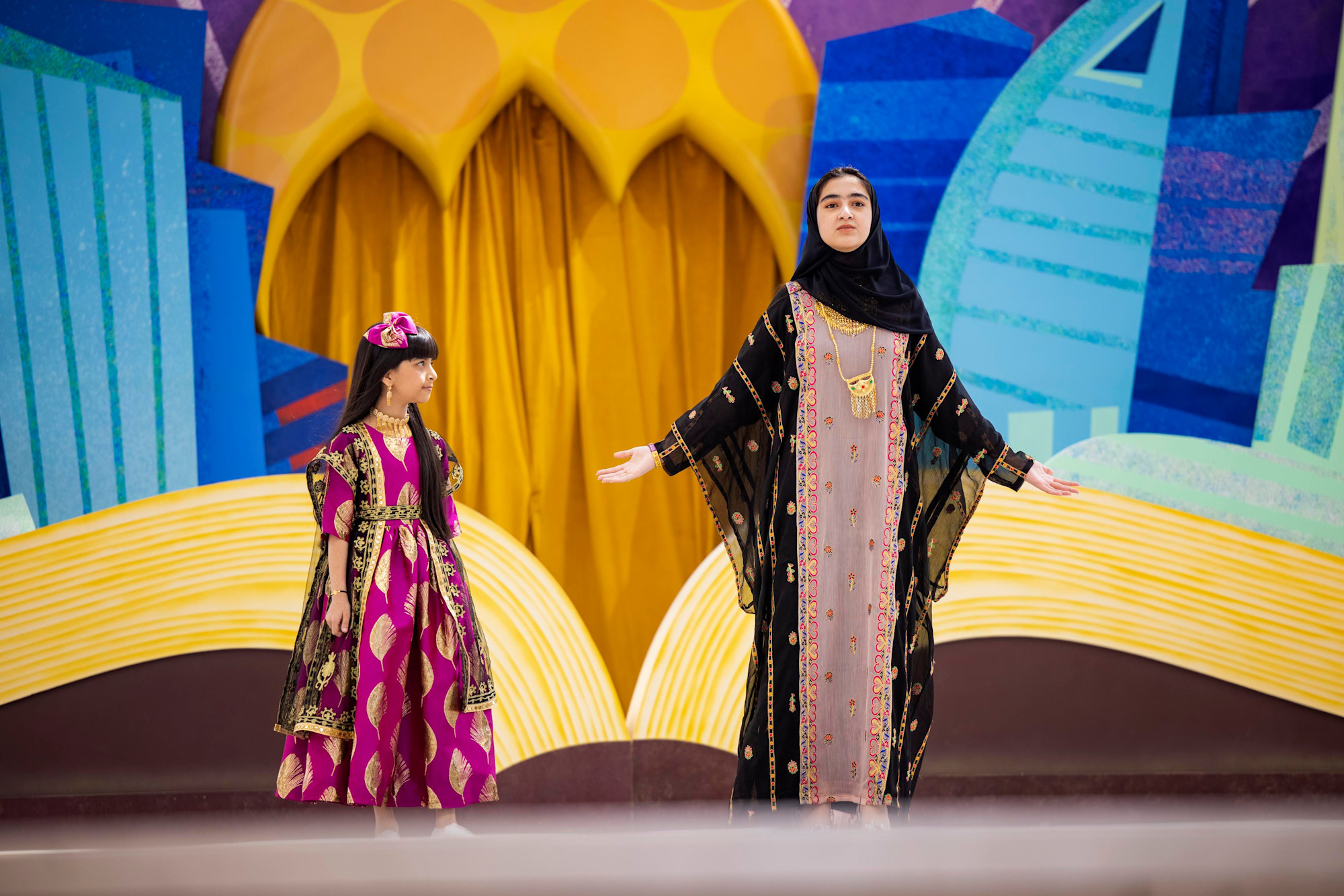 Expo Young Stars, Hiraa Primary School, RAK, perform at Al Wasl m50164