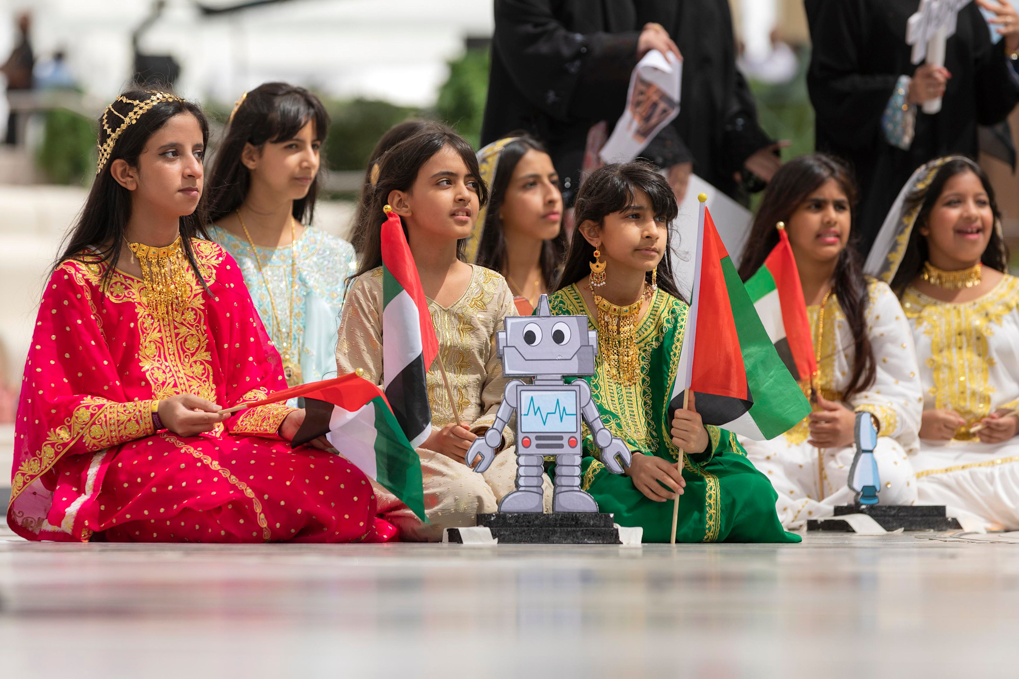 Liwa International School, Abu Dhabi perform during Expo Young Stars at Al Wasl m64435