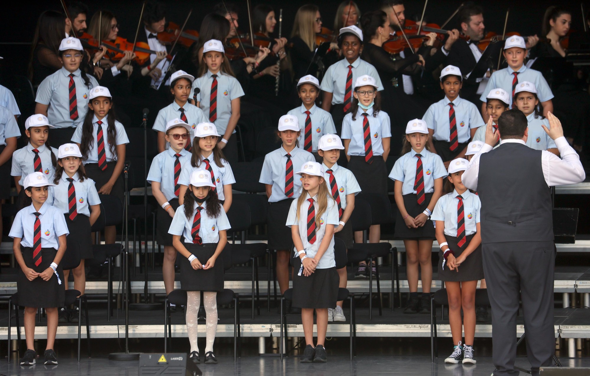 School choirs perform ‘Nasheed Al Wasl’ at Jubilee Stage m67147