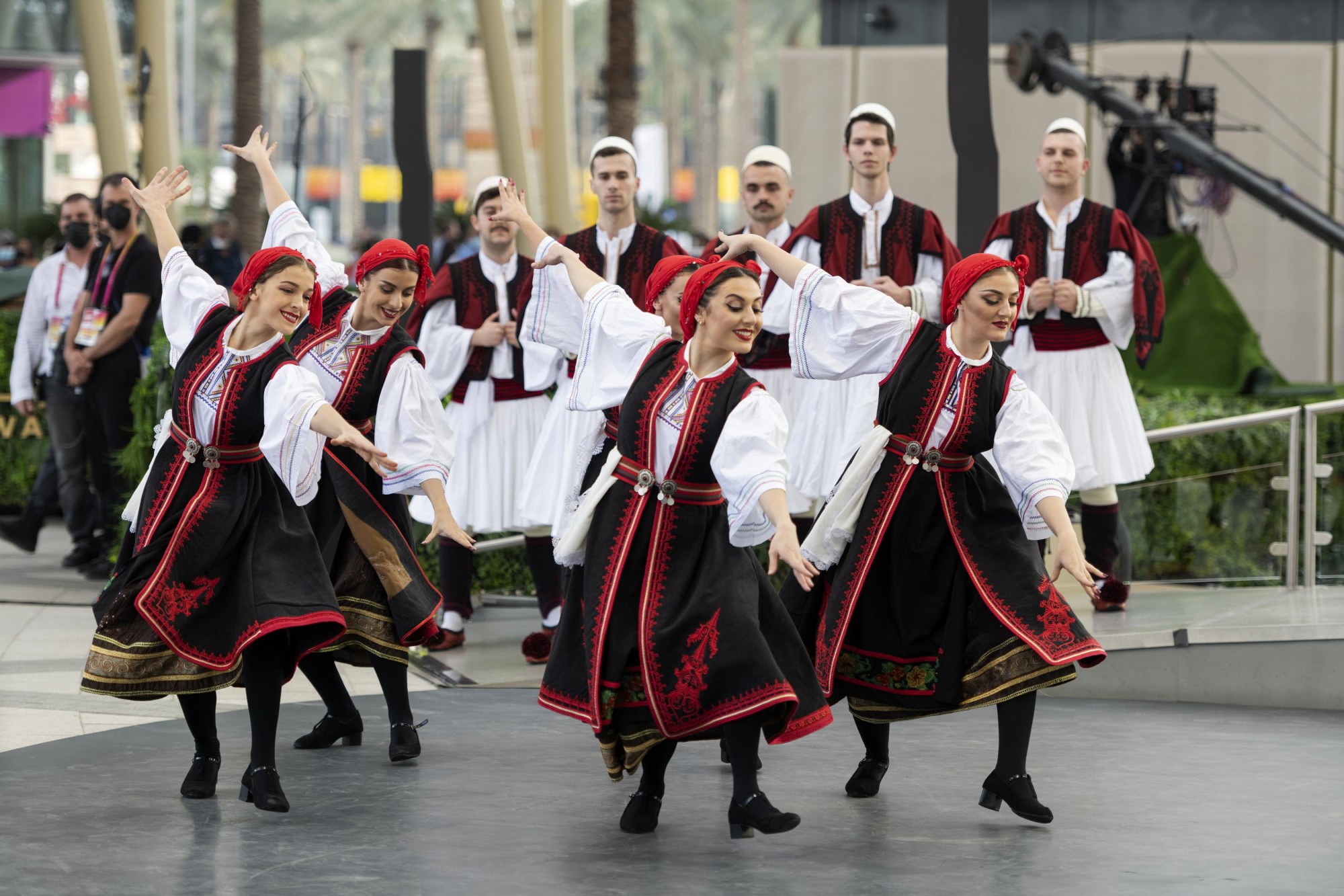 Cultural performance during the North Macedonia National Day Ceremony at Al Wasl m53603