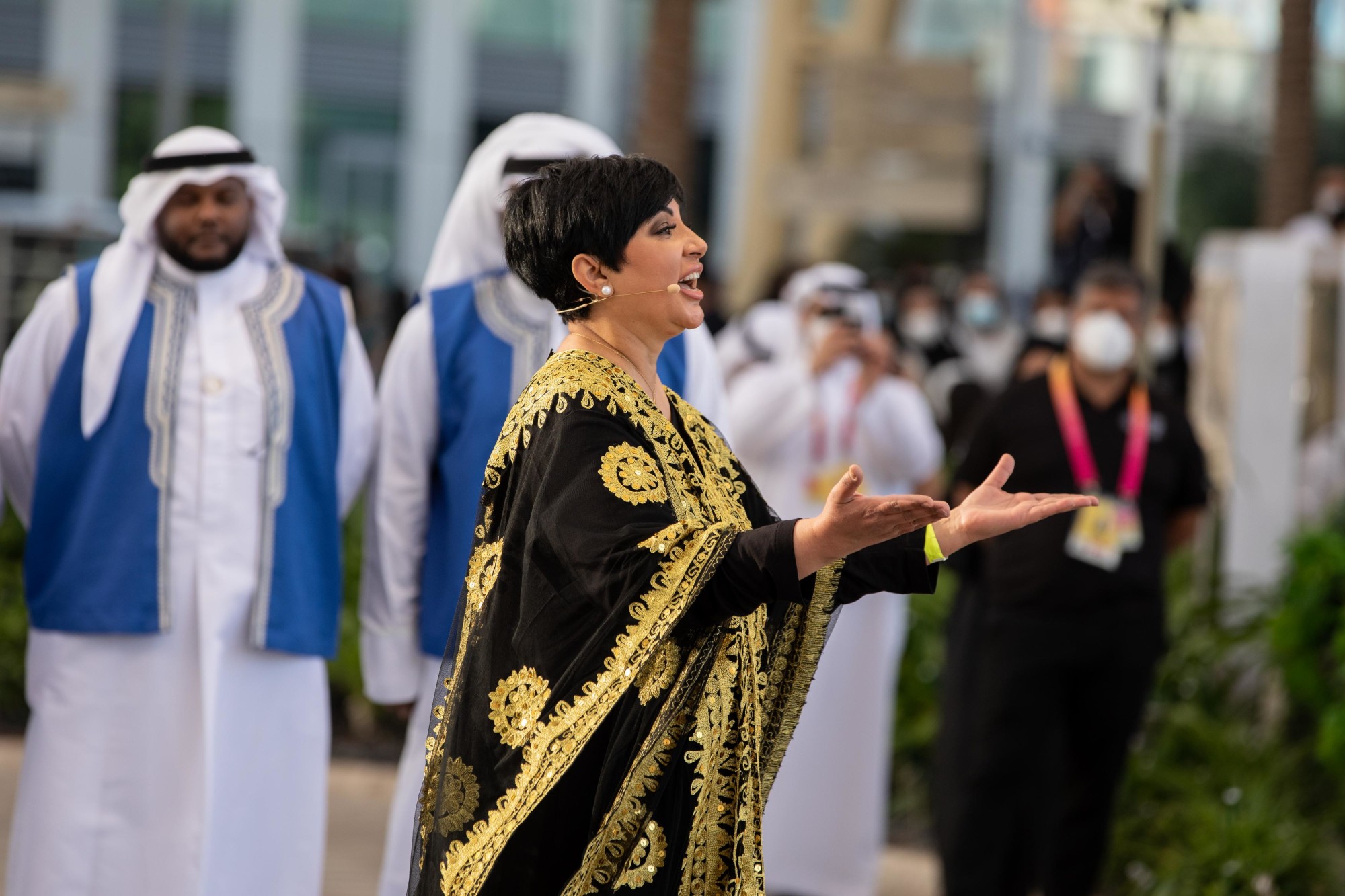 Cultural performance during Kuwait National Day Ceremony at Al Wasl m55204