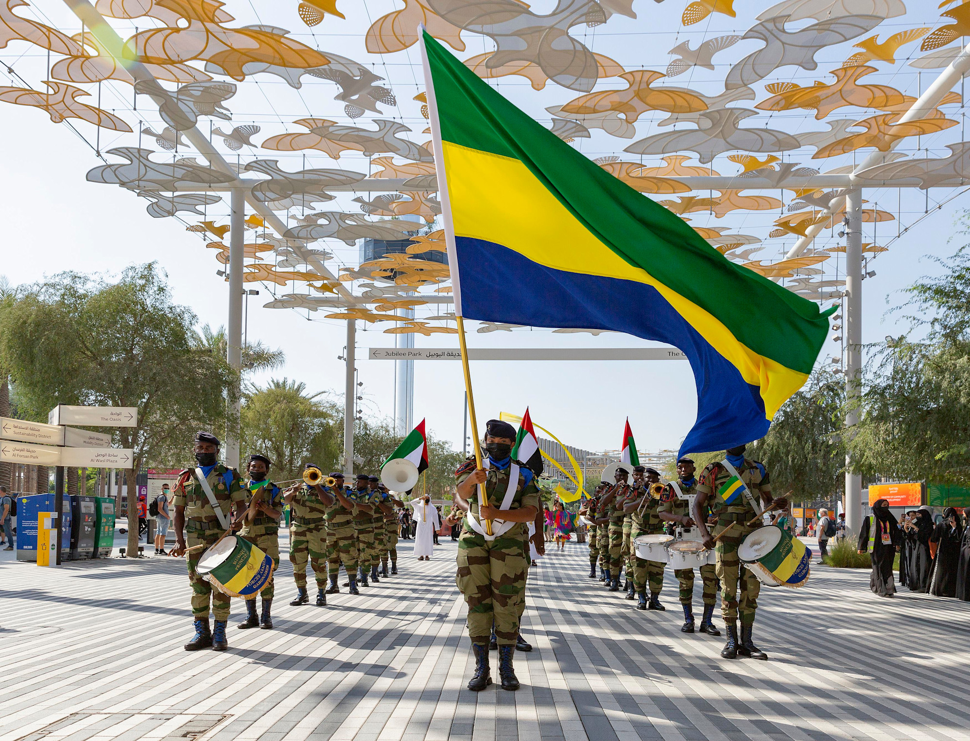 Gabon National Day Parade m17701