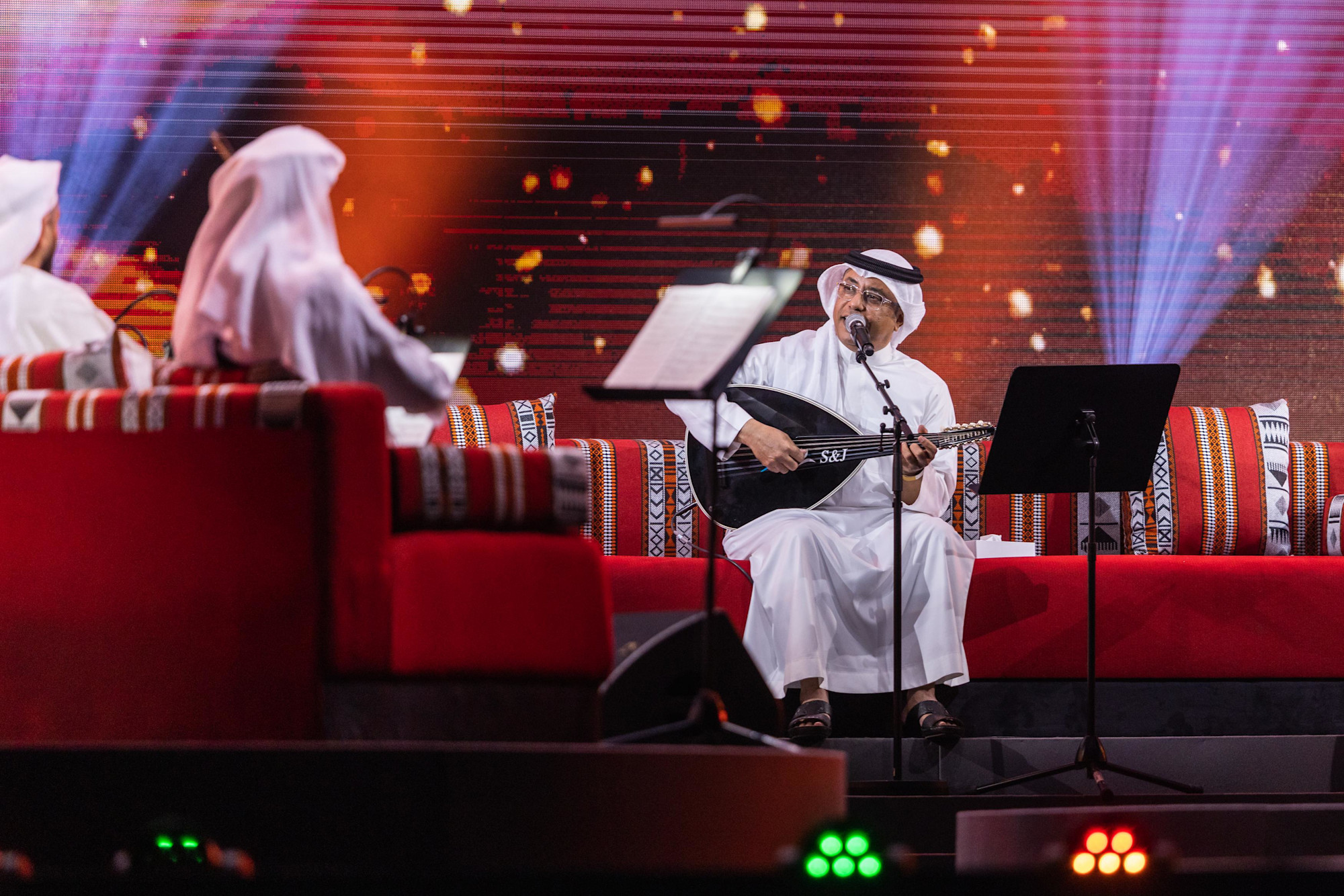 Mohammad Al Bakri performs during Jalsat at Jubilee Stage m18140