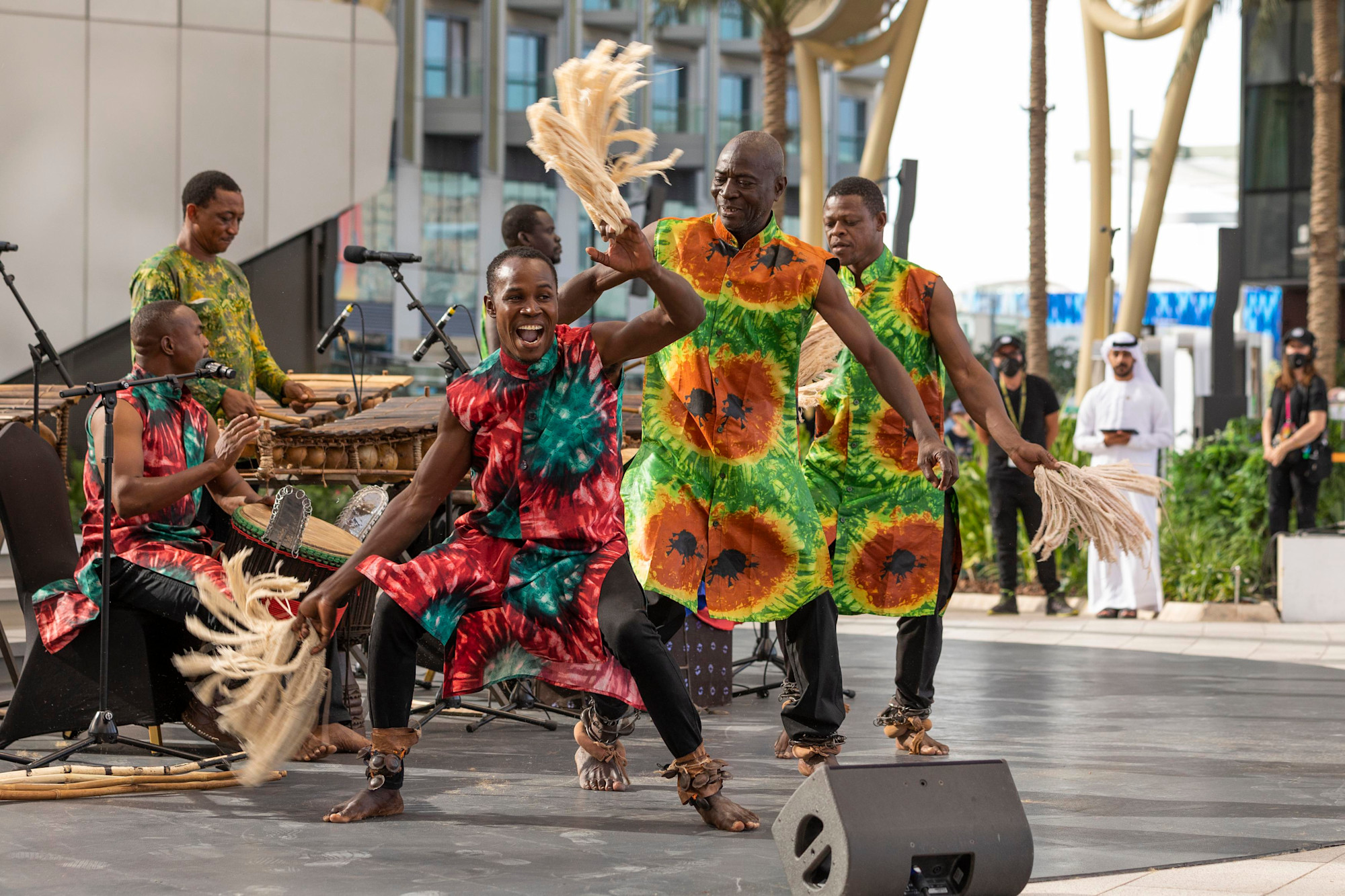Cultural performance during the Burkina Faso National Day Ceremony at Al Wasl m63985
