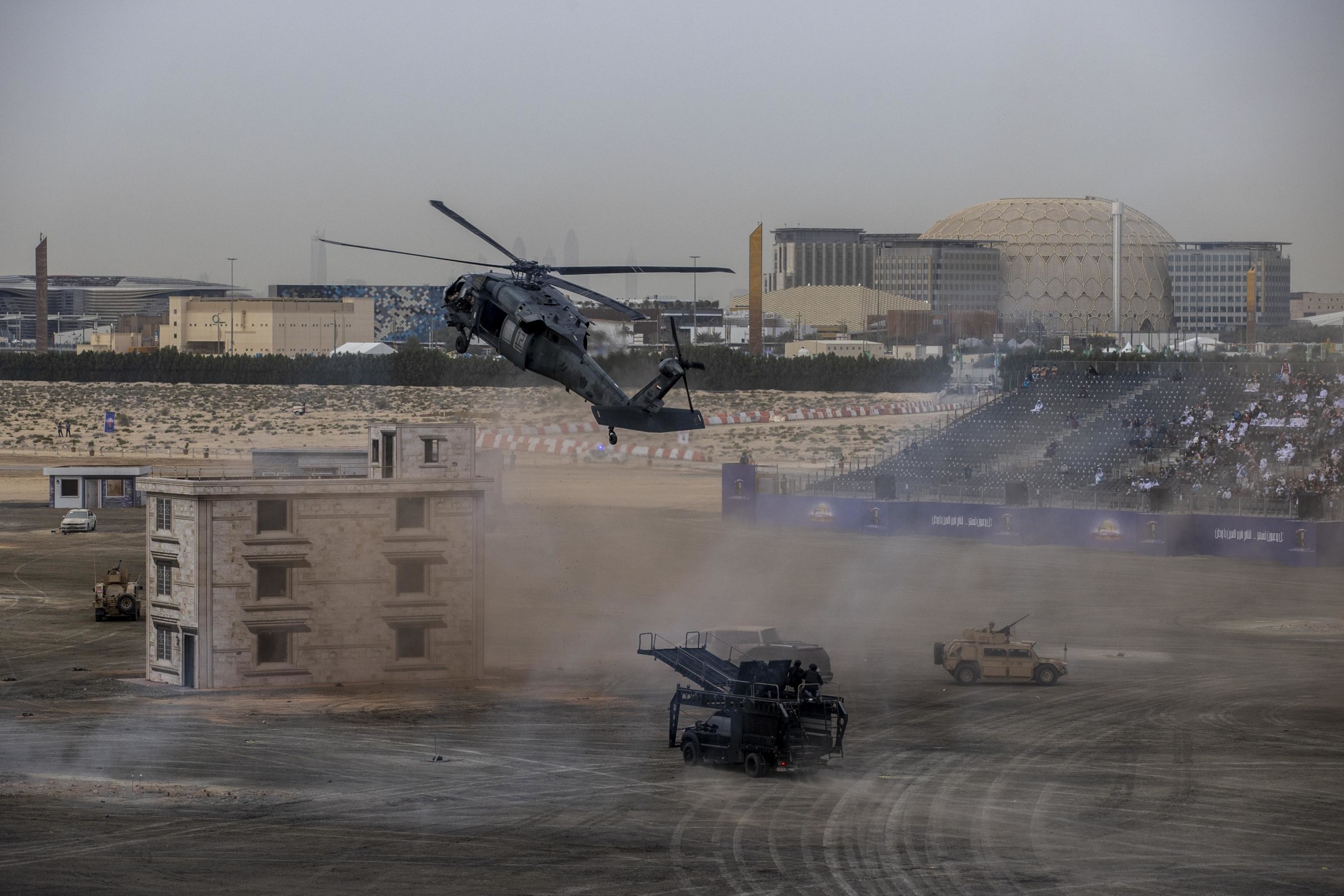 Union Fortress 8, The UAE Multi-Force Military Demonstration takes place near Expo 2020 Dubai m59061