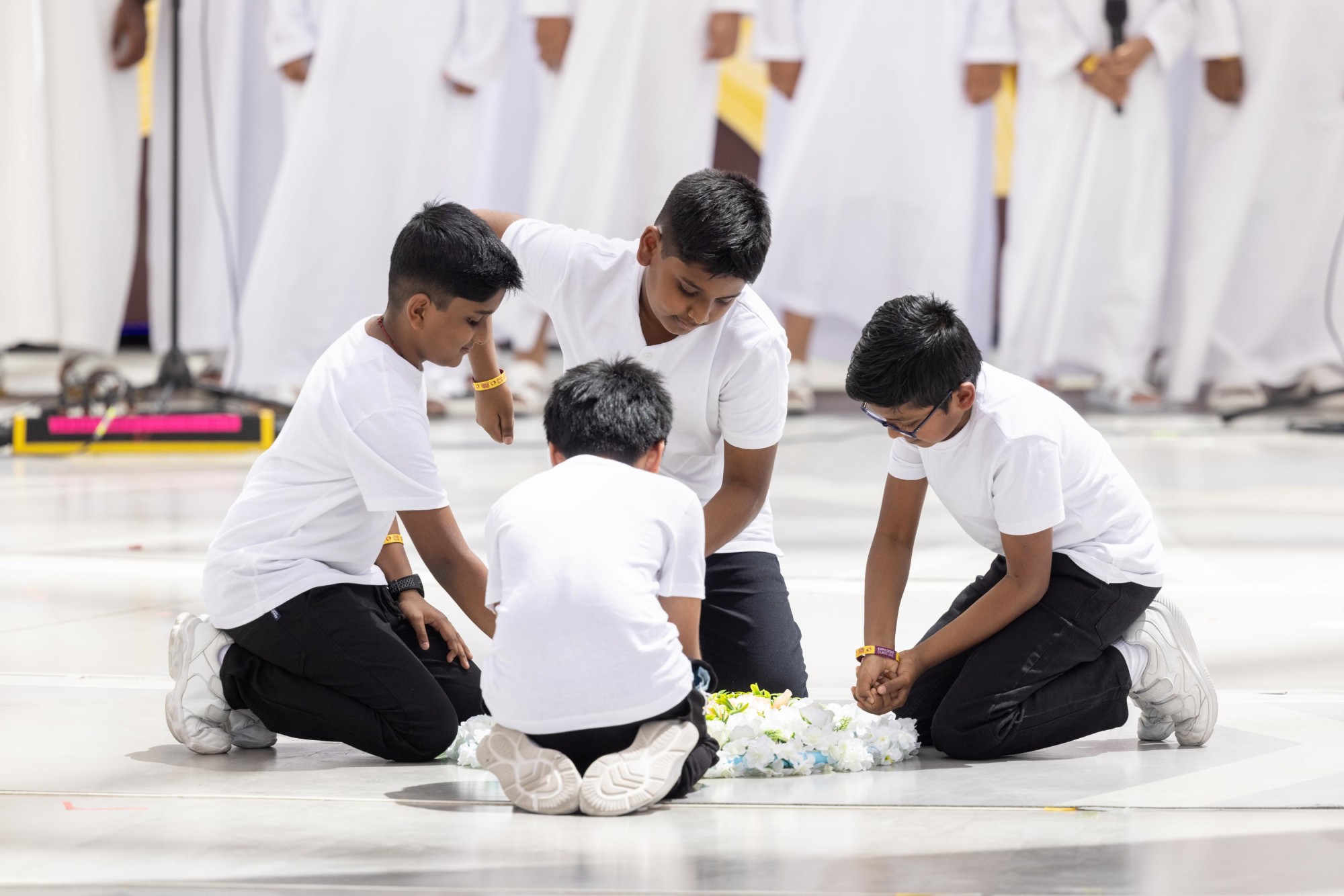 Our Own English School, Boys Branch, Dubai performs during Expo Young Stars at Al Wasl m67269