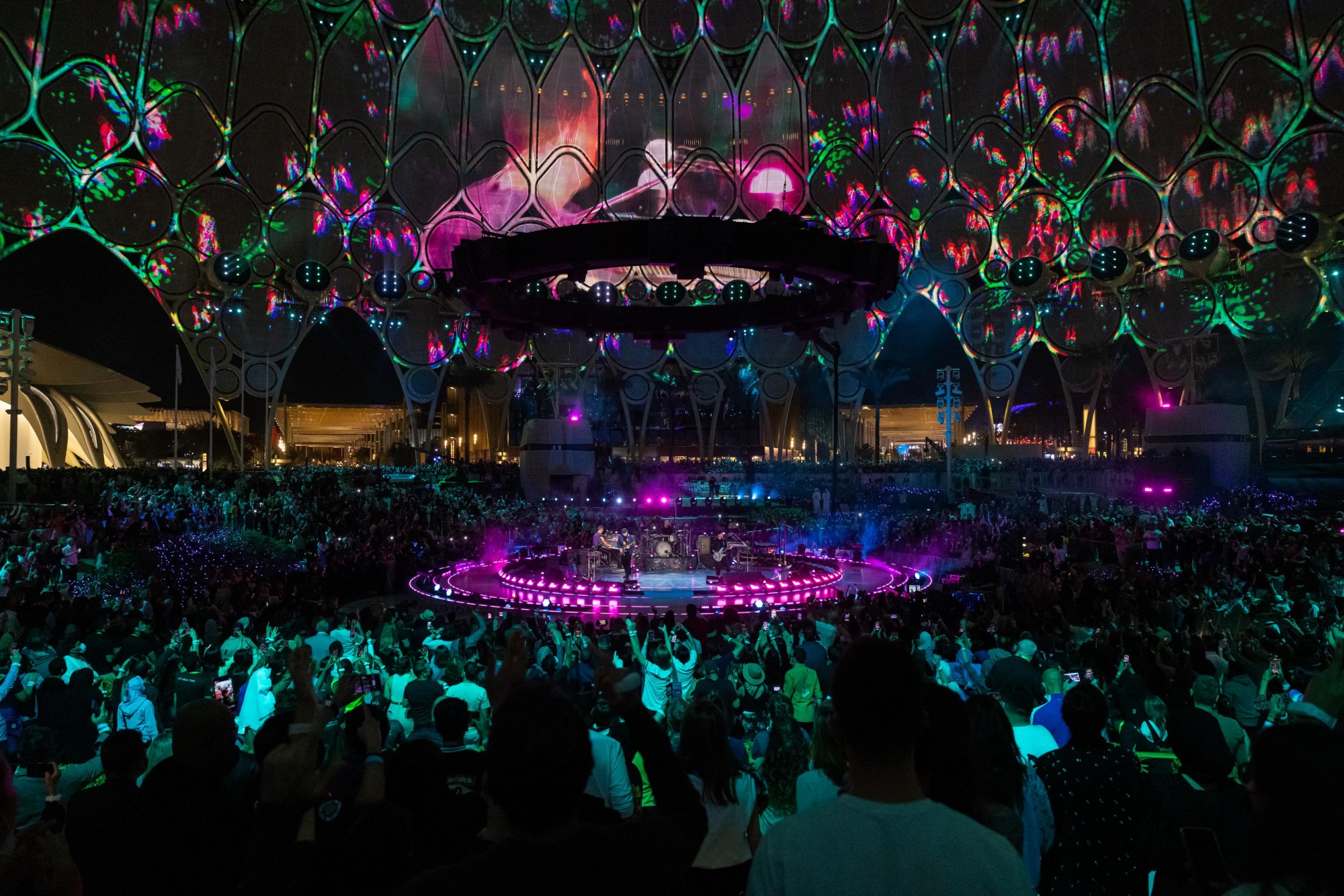 Infinite Nights Coldplay perform at Al Wasl m49800