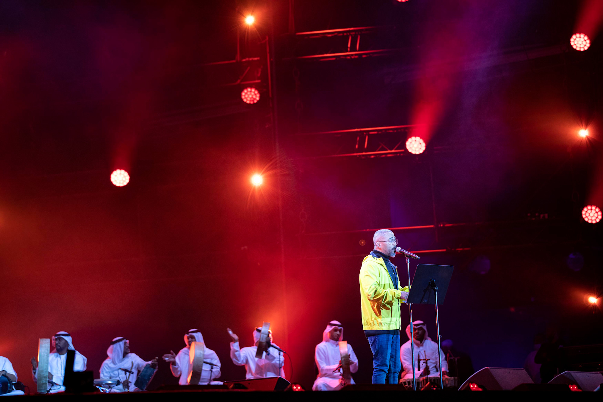 Jassim Mohammed performs at Jubilee Stage m37103