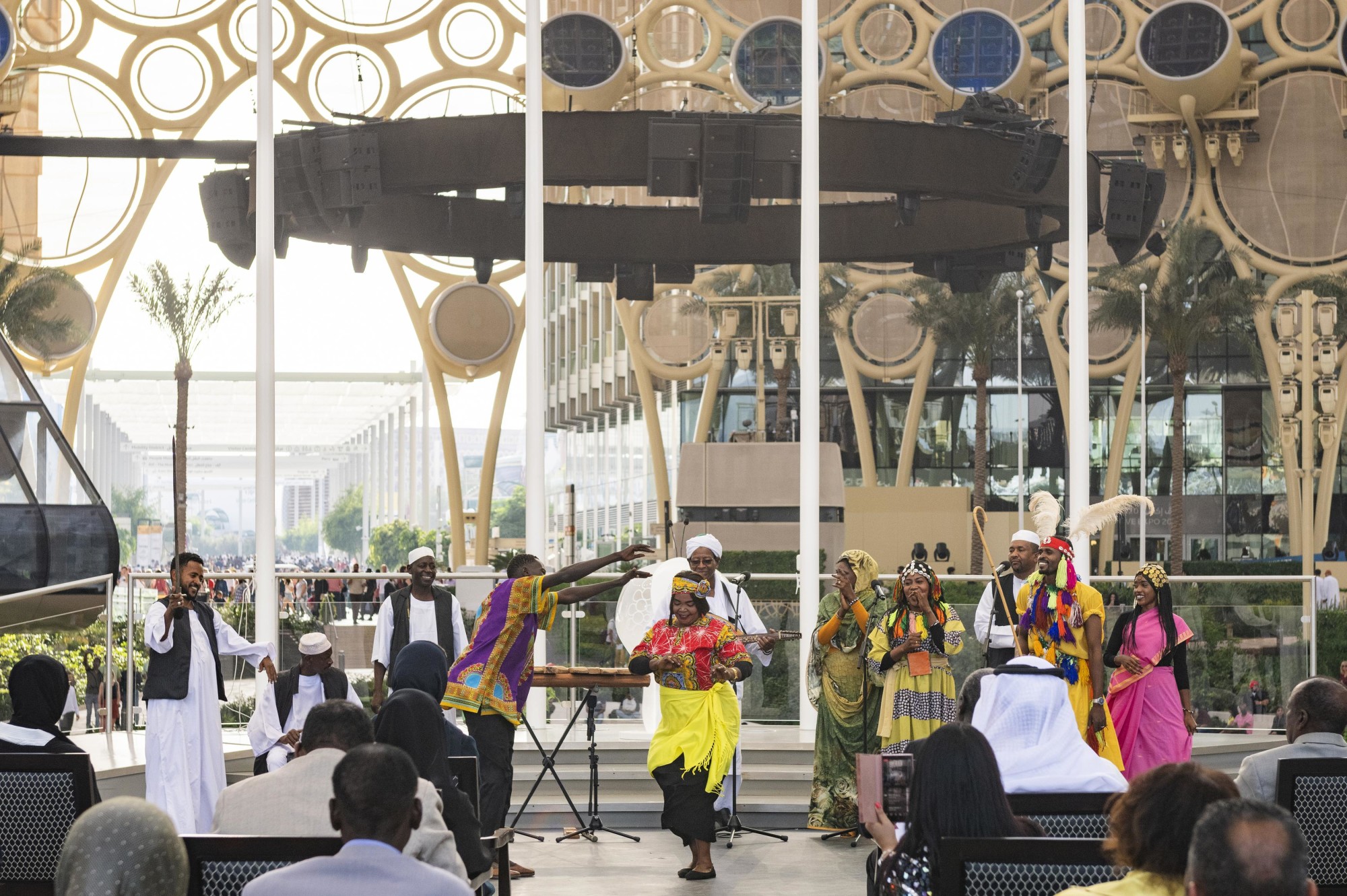 Cultural performance during the Sudan National Day Ceremony at Al Wasl m66753