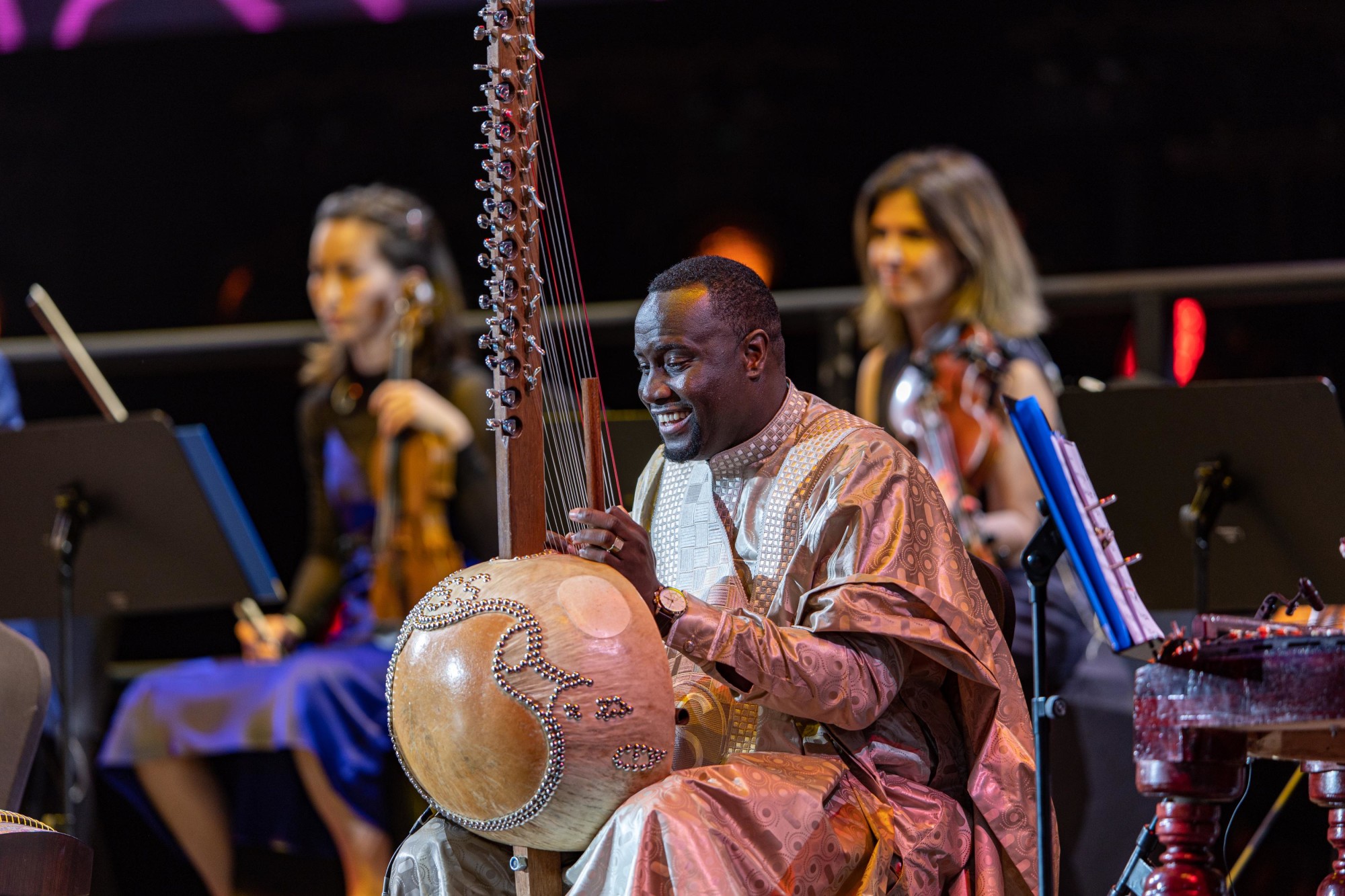 World String Ensemble perform at Dubai Millennium Amphitheatre m56009