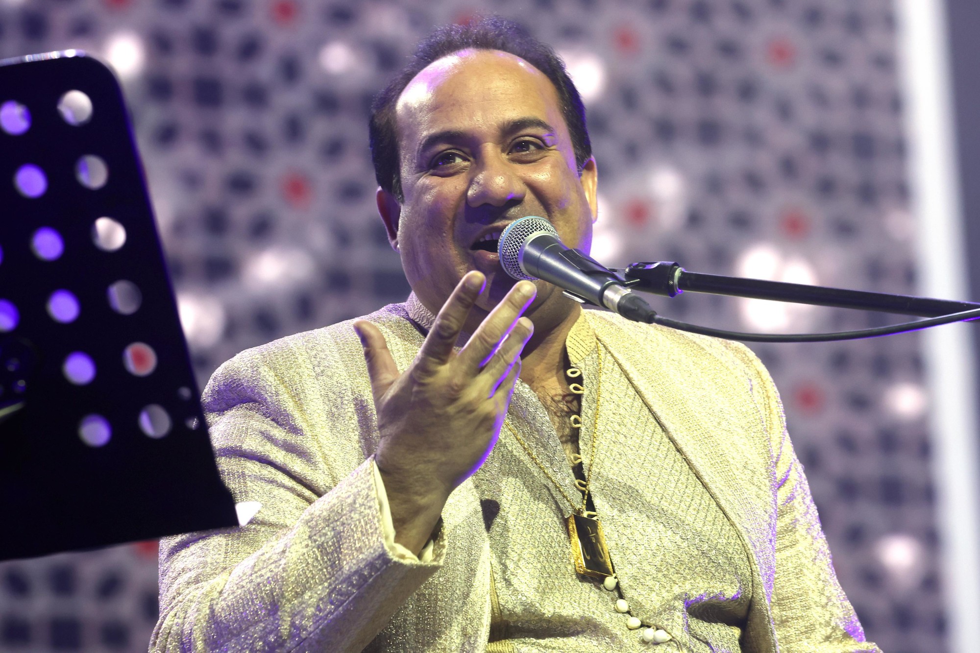 Rahat Fateh Ali Khan performs at Dubai Exhibition Centre m59010