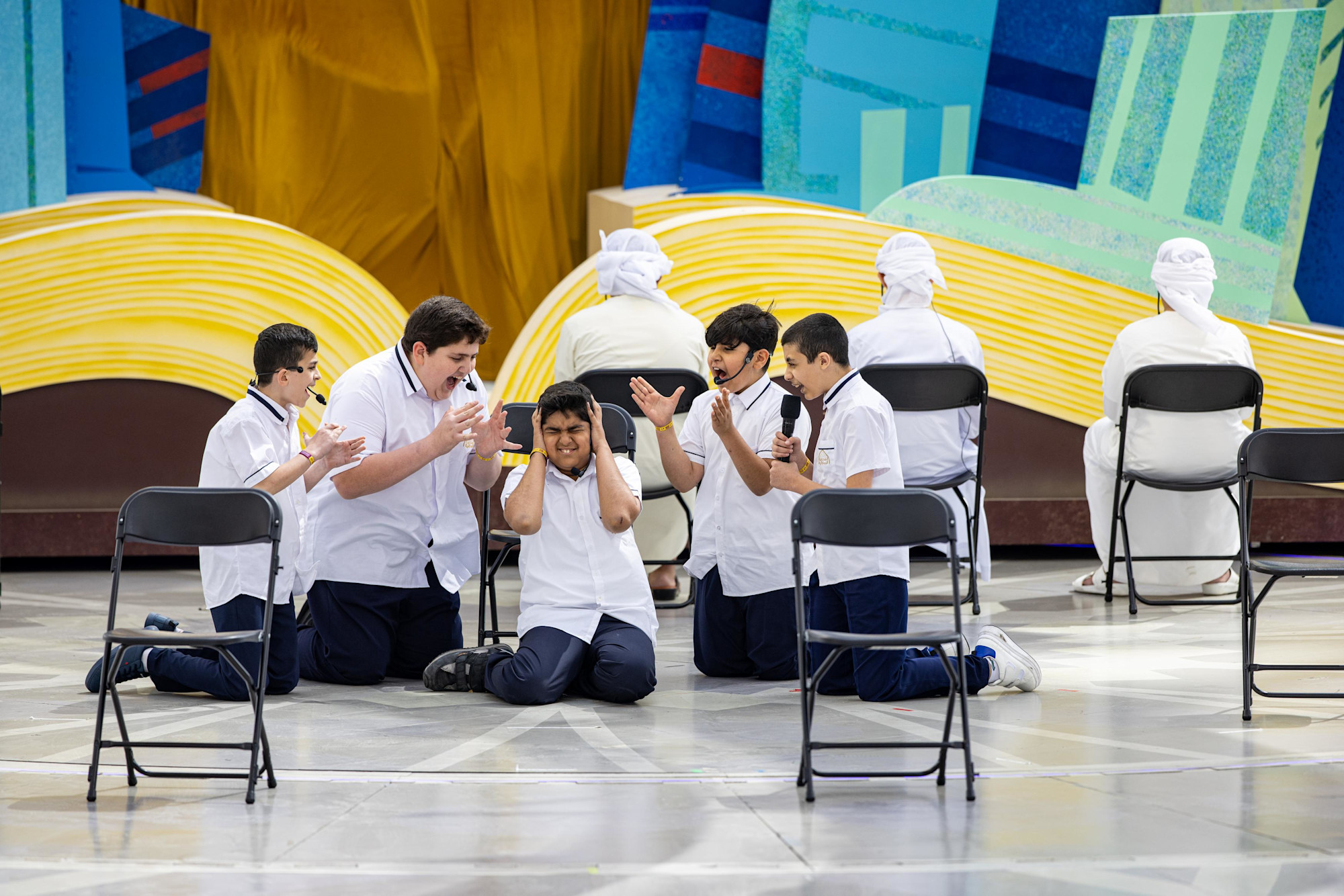 Expo Young Stars Performance by Al Khalidia Cycle 2 & Highschool, Sharjah at Al Wasl Stage m53033