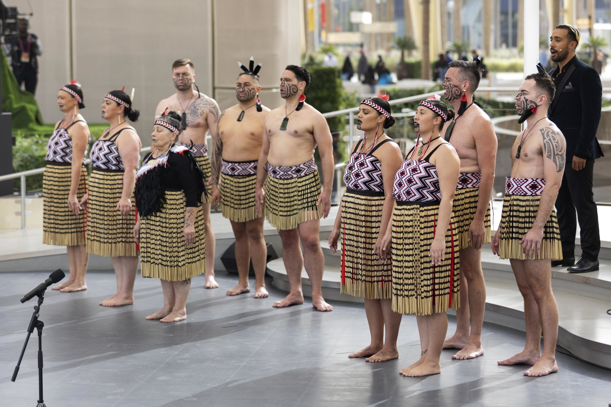Cultural performance during the New Zealand National Day Ceremony at Al Wasl m40723