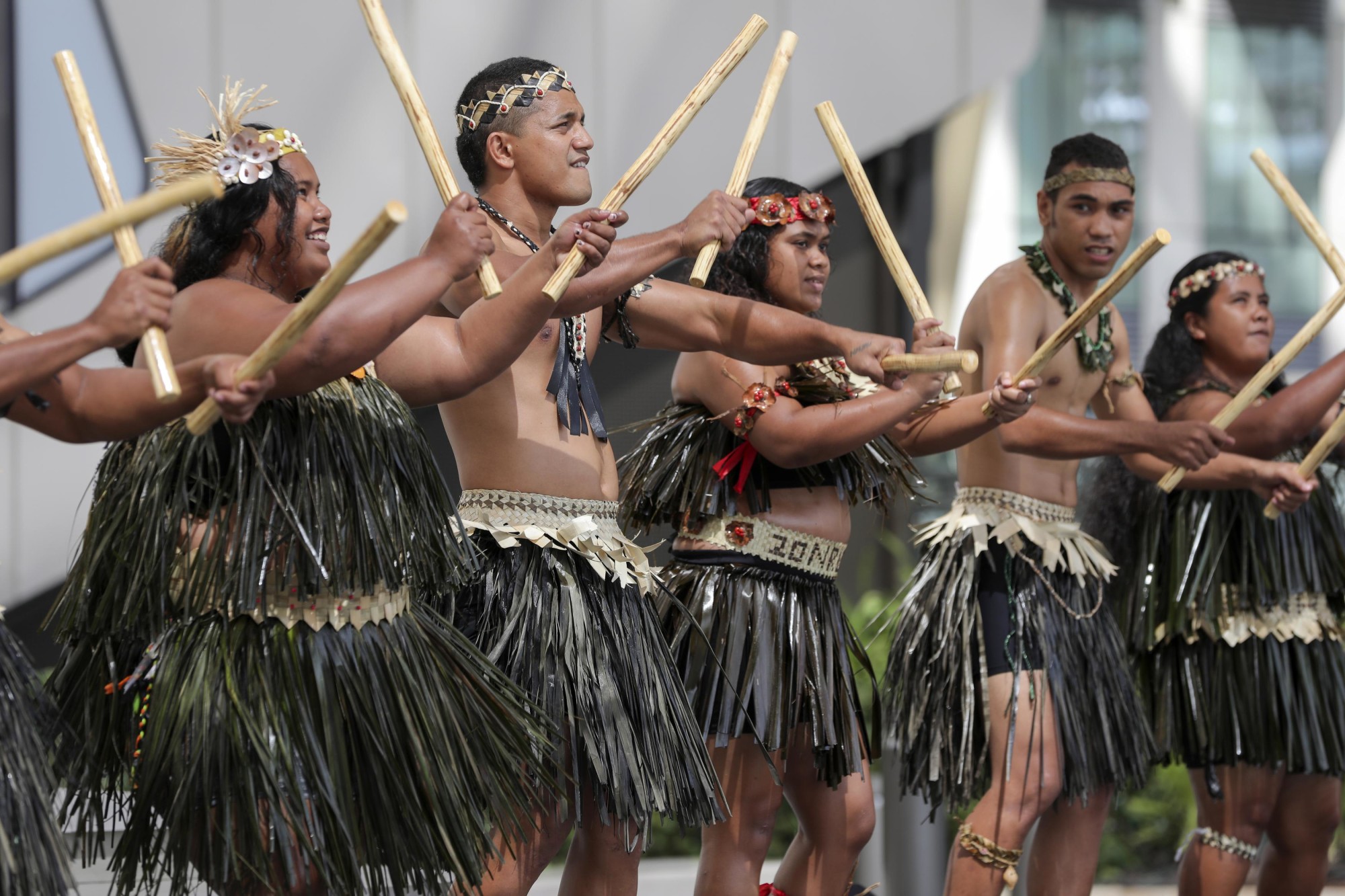 Cultural performance during the Nauru National Day Ceremony at Al Wasl m69739